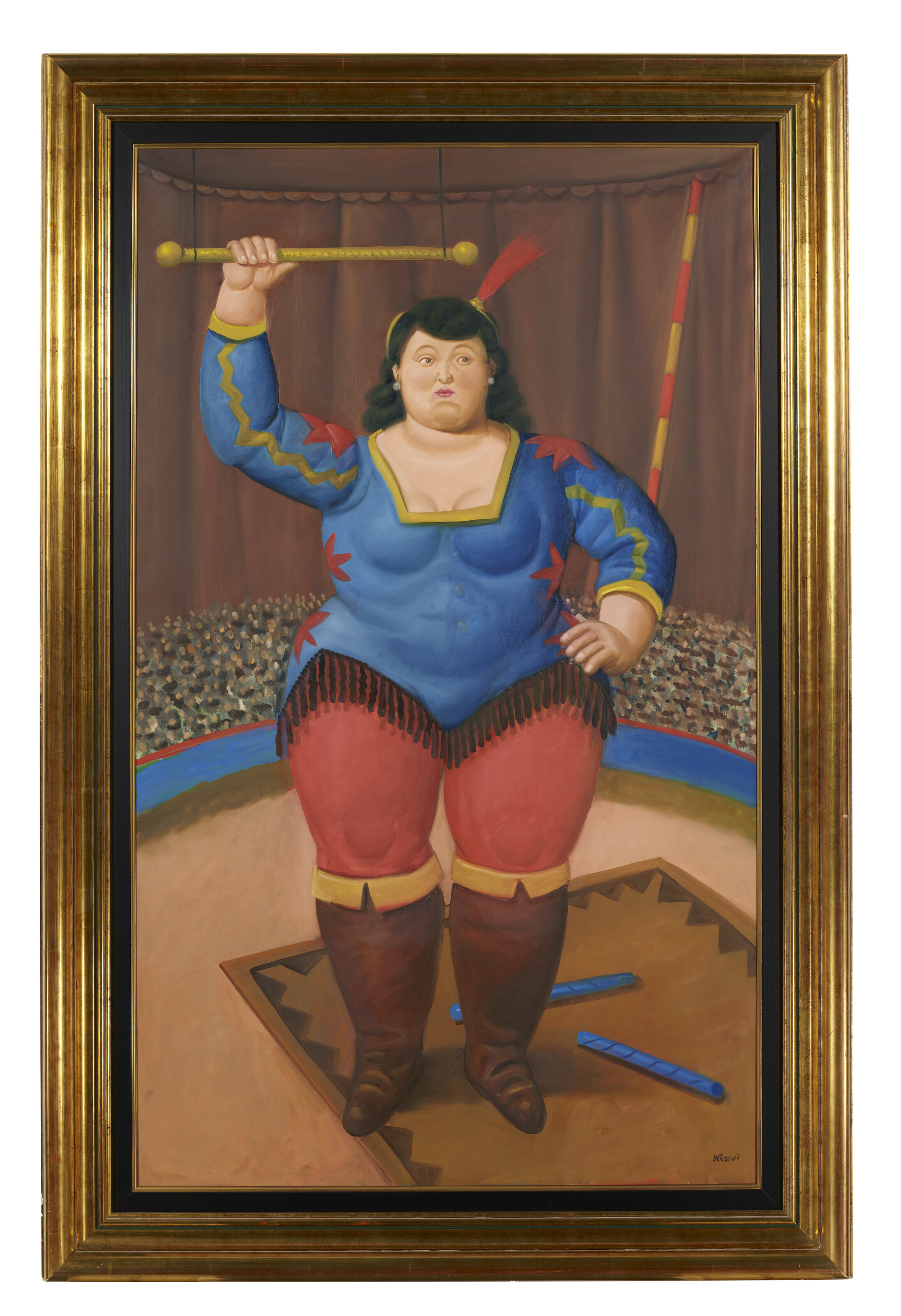 Fernando Botero — Циркачка, изображение 2