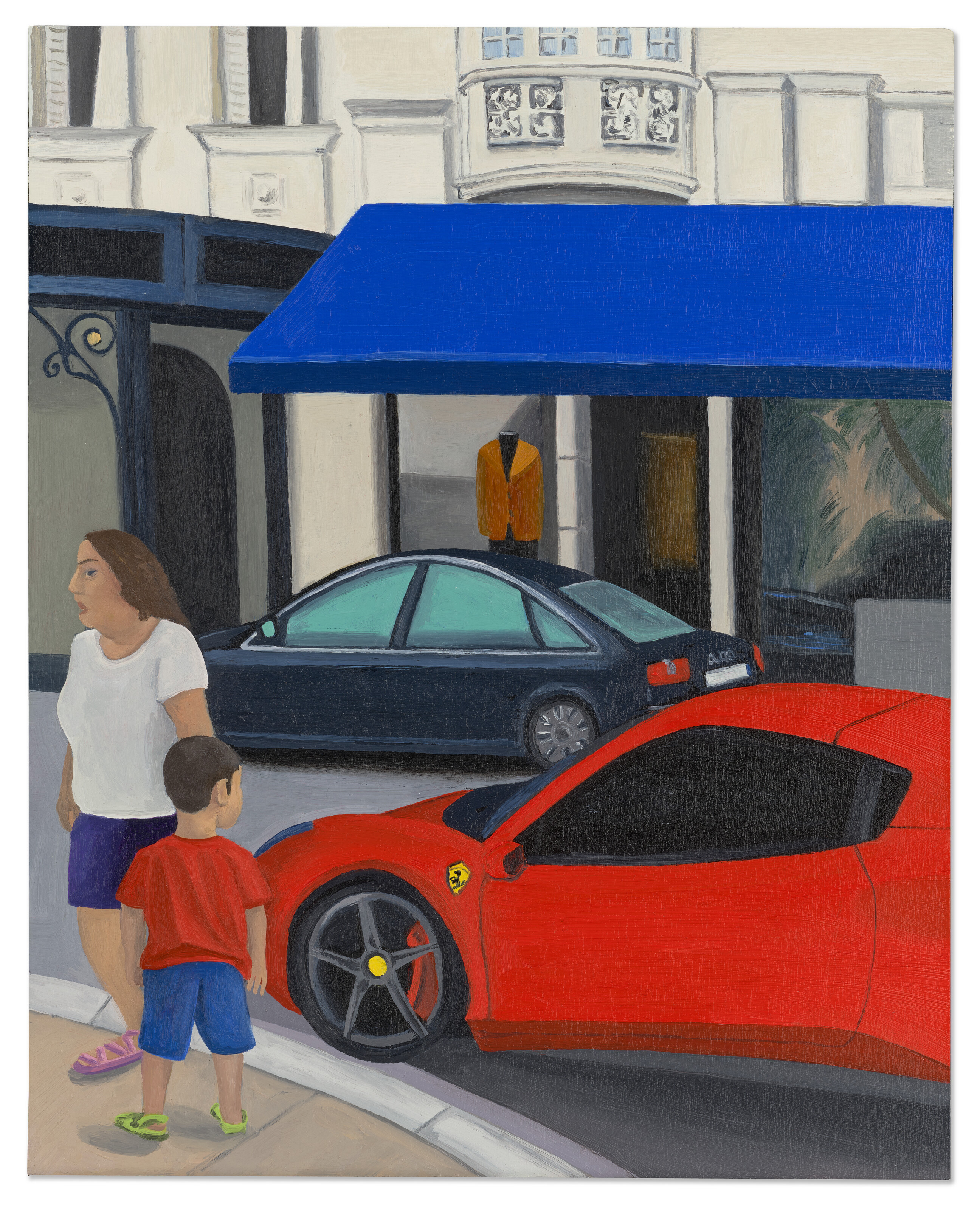 Ferrari — Мальчик и Феррари, Монако