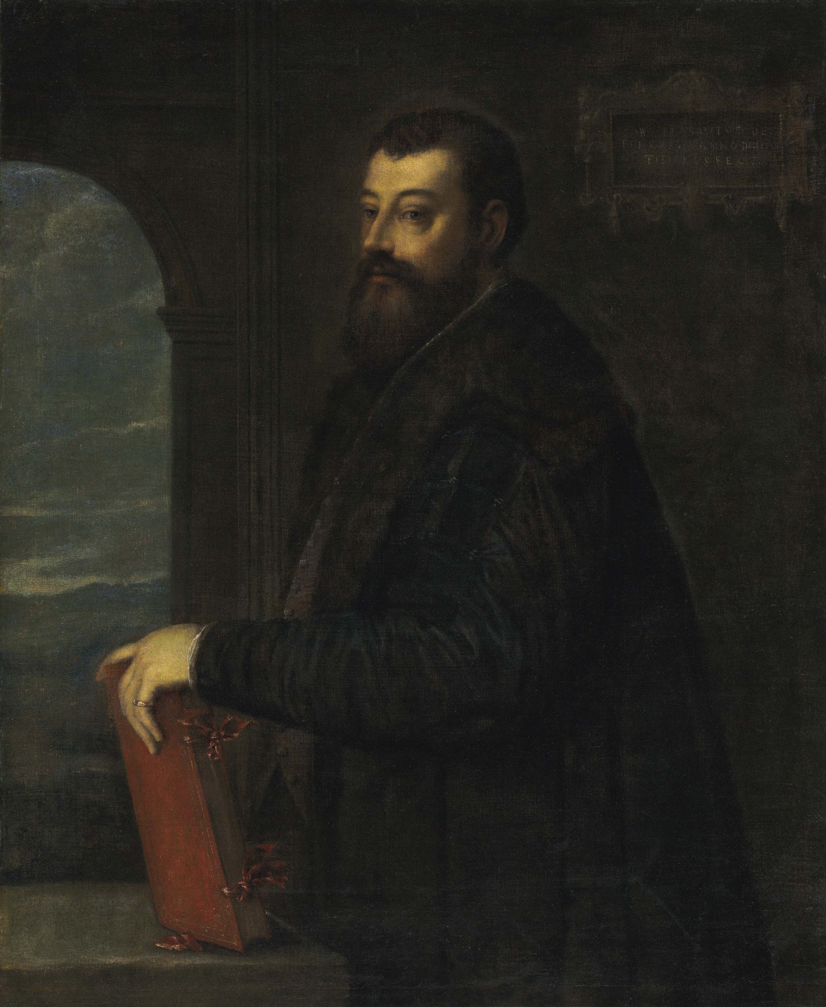 Ferrari — Портрет Габриэле Джолито де Феррари (ок. 1508-1578), в три четверти роста