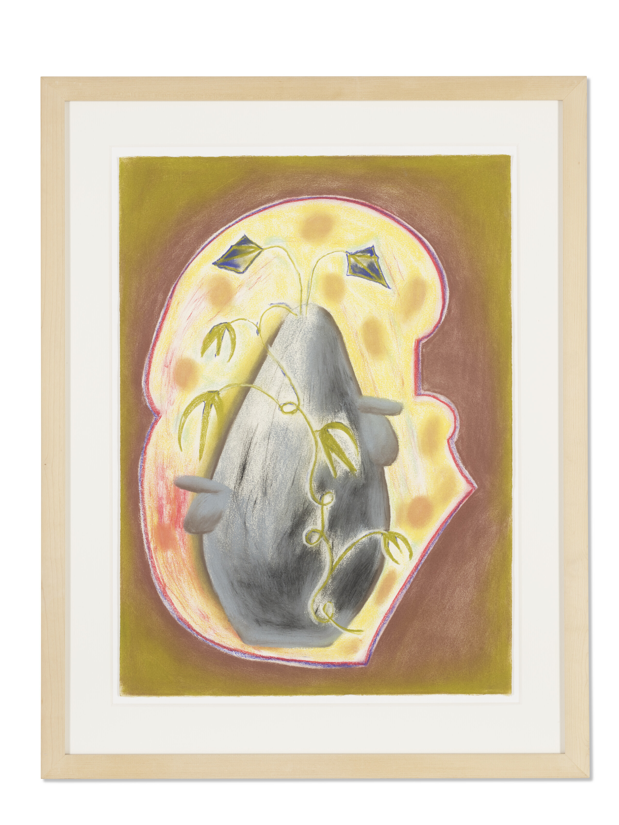 Francesco Clemente — Китайское окно; Время года; Истинный цветок; Цвет мудрости [Четыре работы], изображение 2