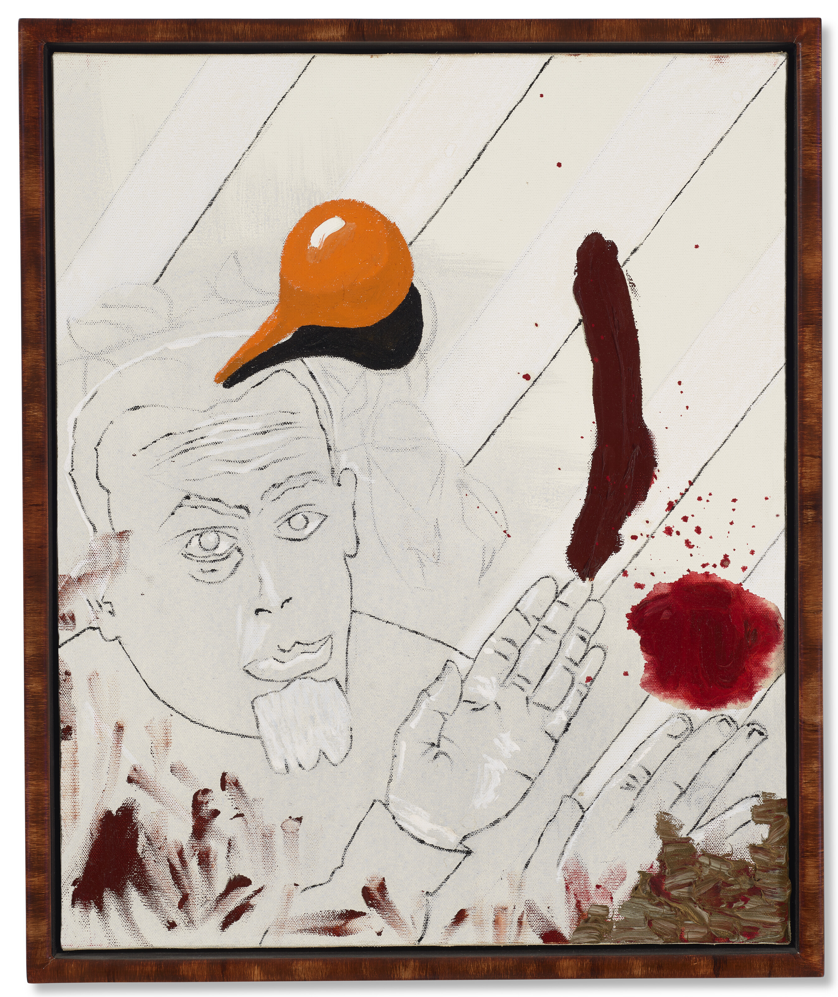 Francesco Clemente — Автопортрет, изображение 2
