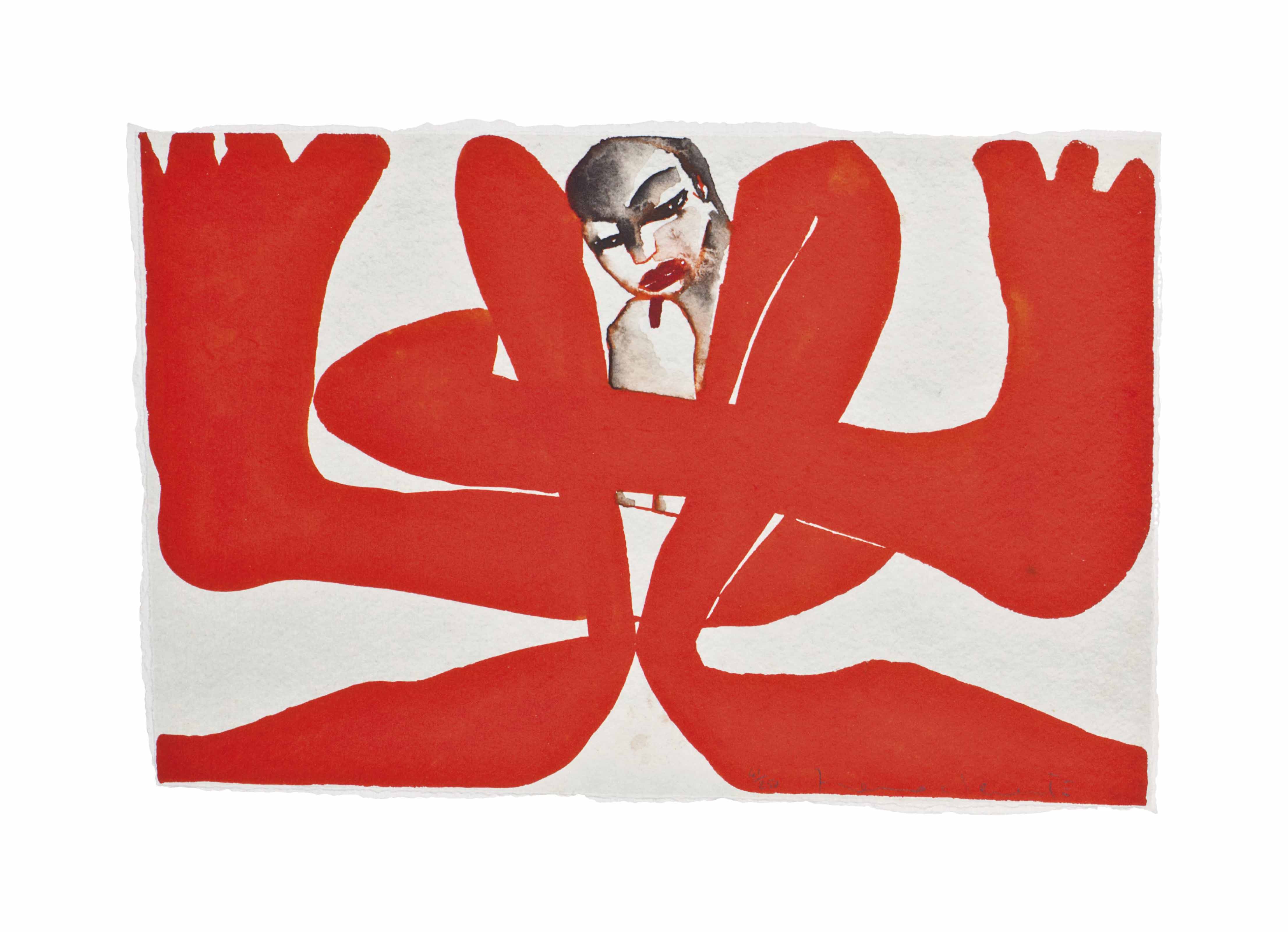 Francesco Clemente — Без названия