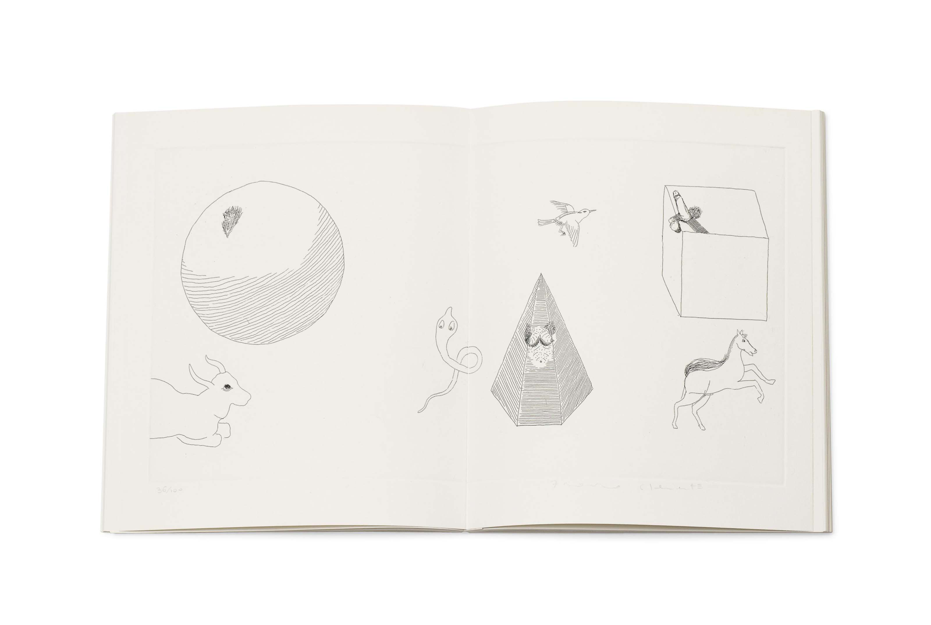 Francesco Clemente — Сверка (Parkett 9)