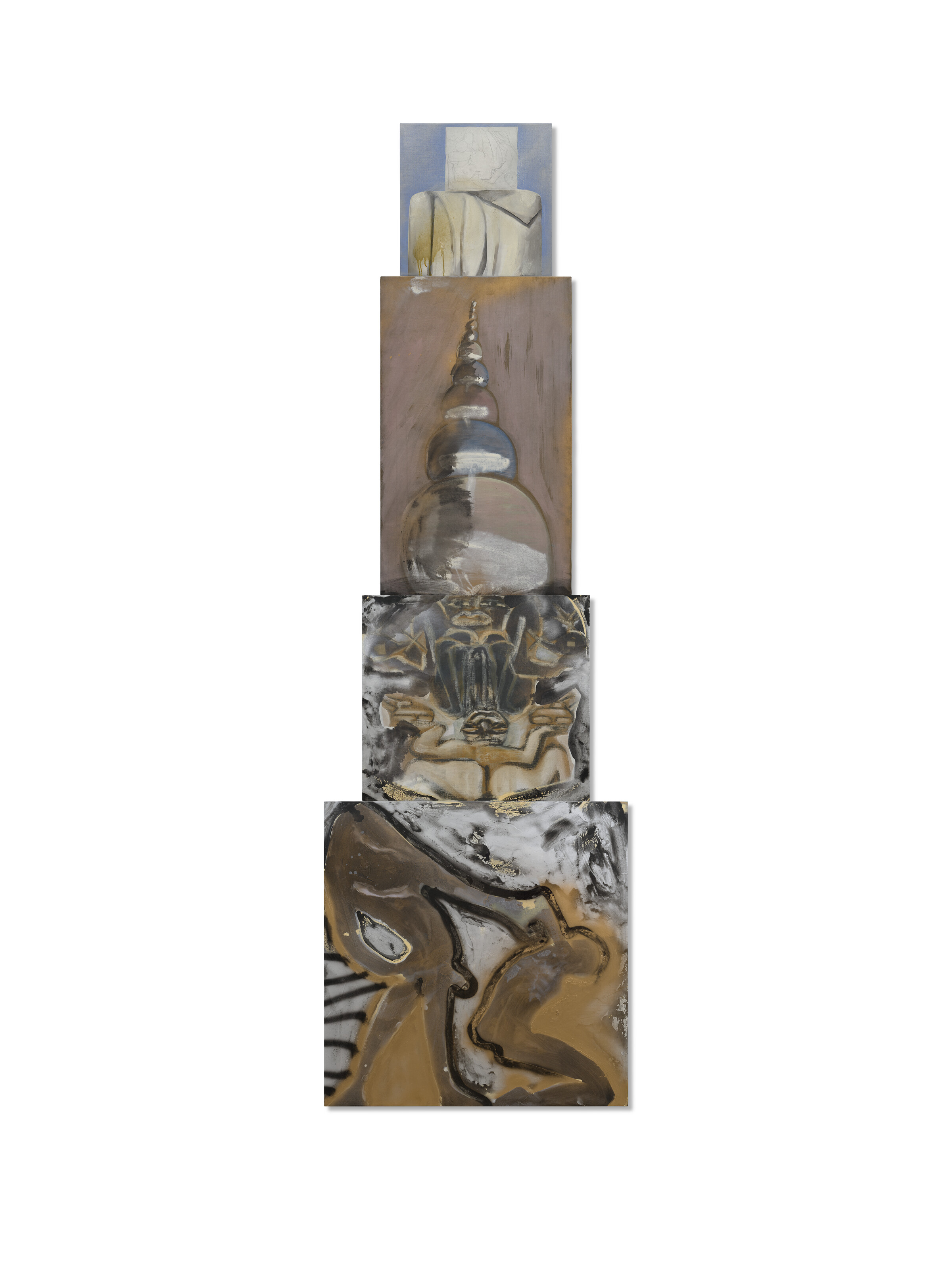Francesco Clemente — Белая ступа