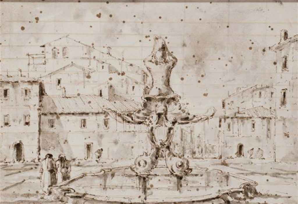 Francesco Guardi — Авторский тур по фонтану Тритона в Риме и гондолам венецианского дворца половых губ