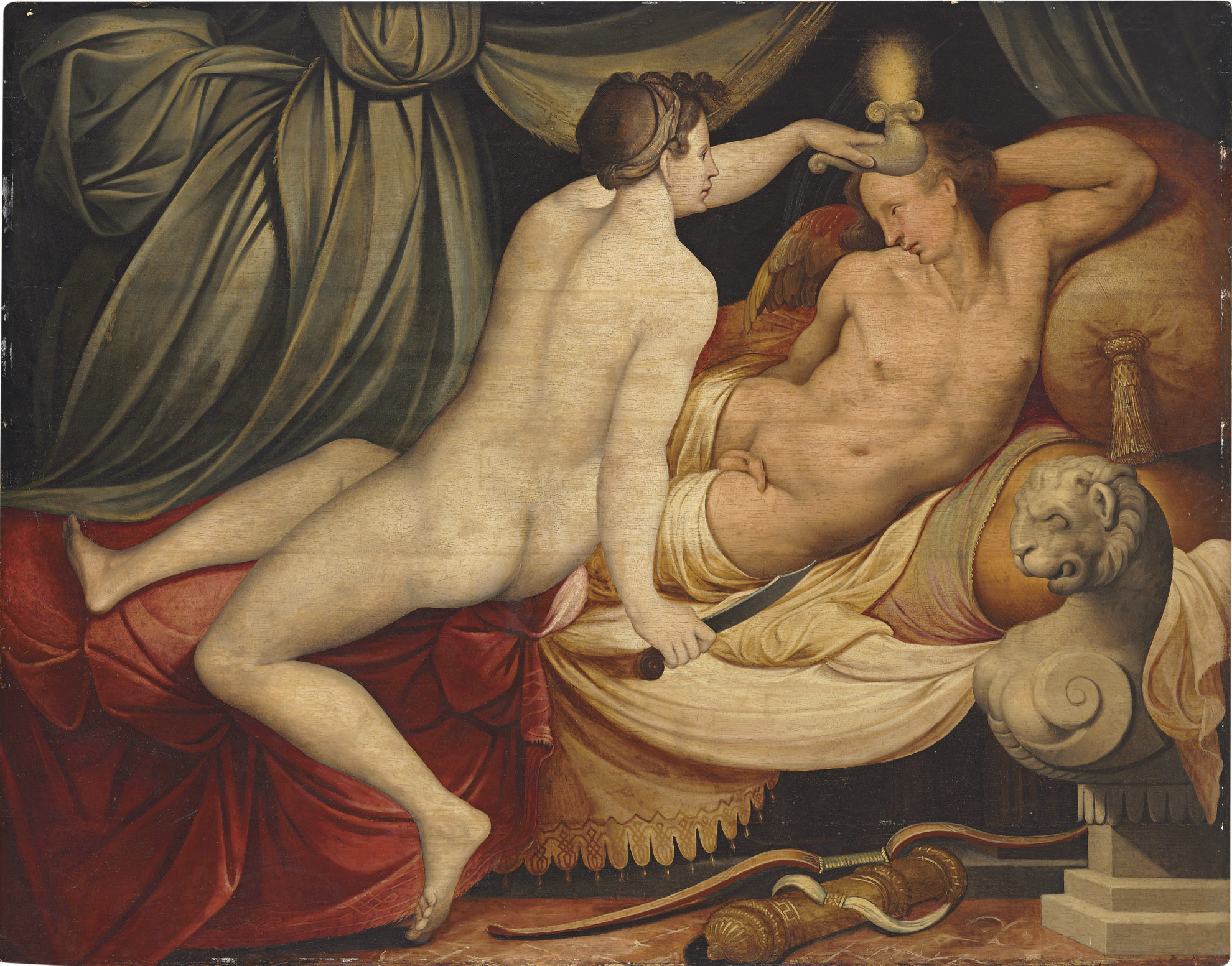 Francesco Primaticcio — Купидон и Психея