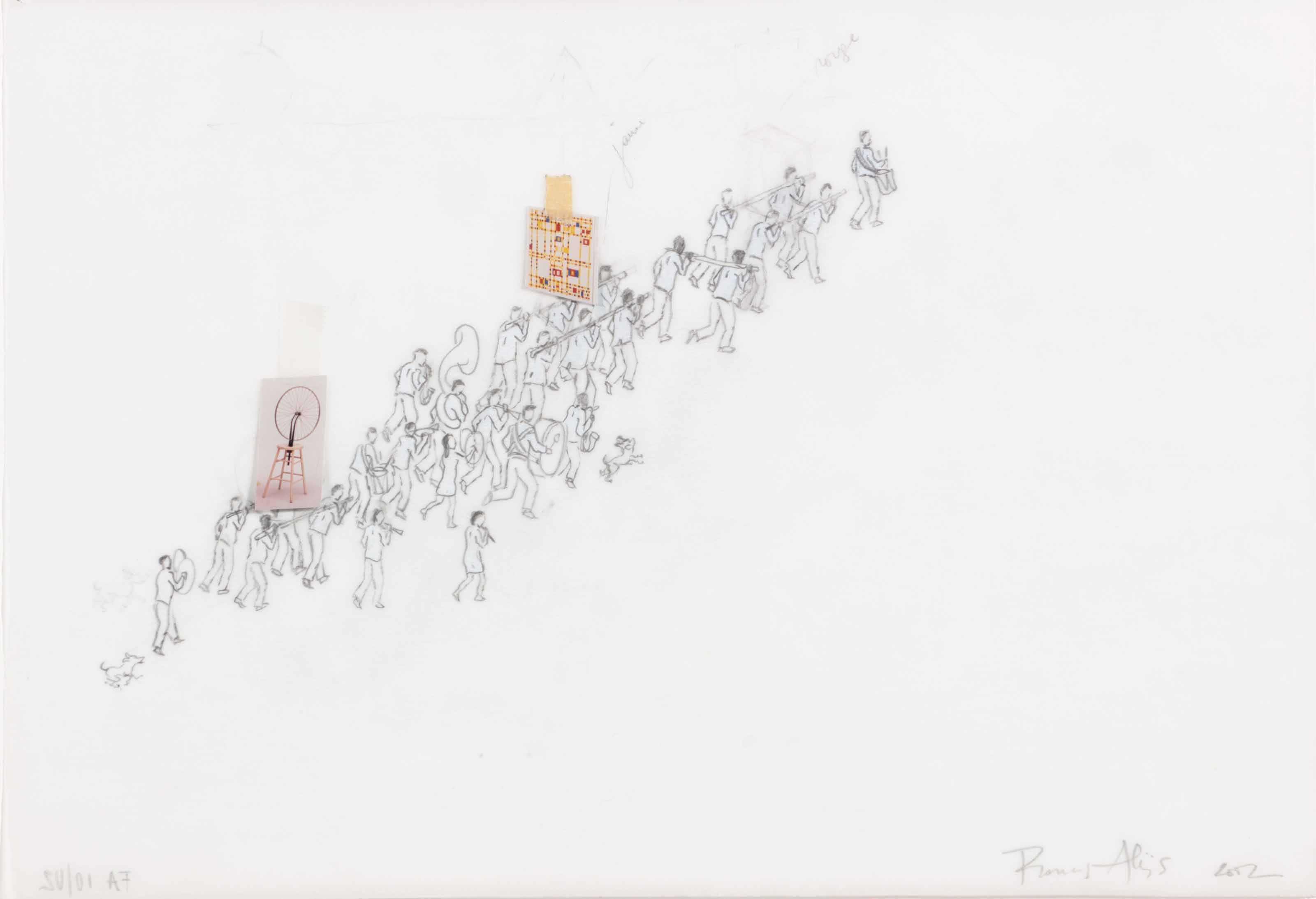 Francis Alÿs — Без названия (Процессия)