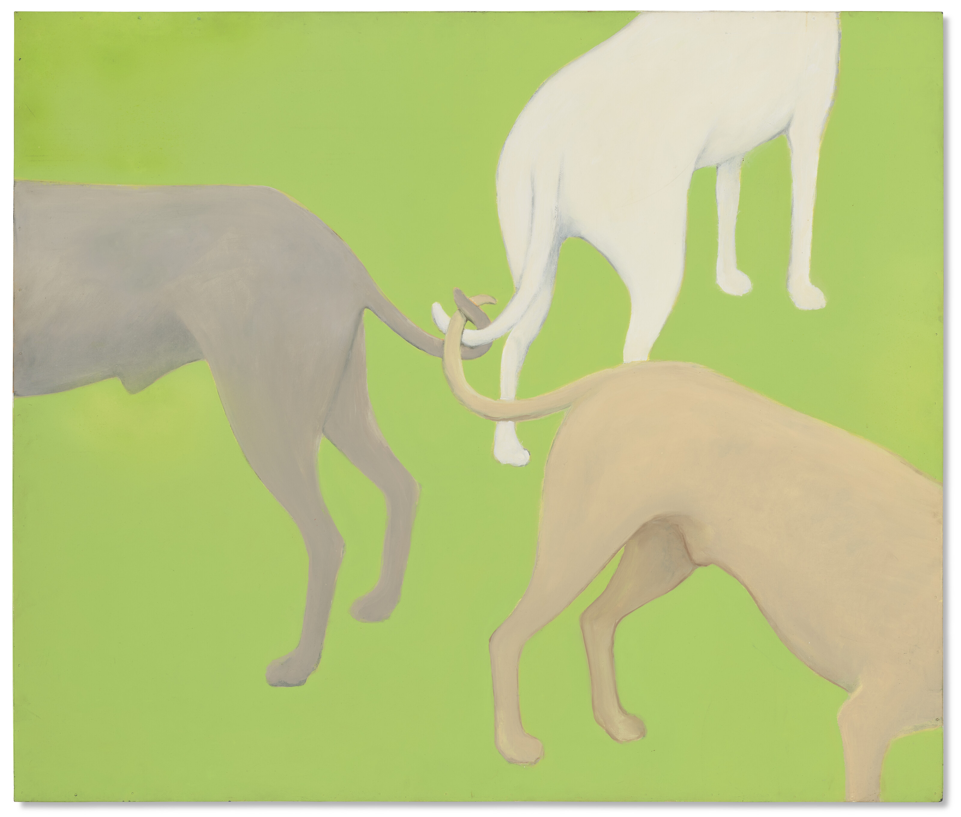 Francis Alÿs — Без названия ("Лжец", копия "Лжеца 18", из проекта "Роспись вывесок")