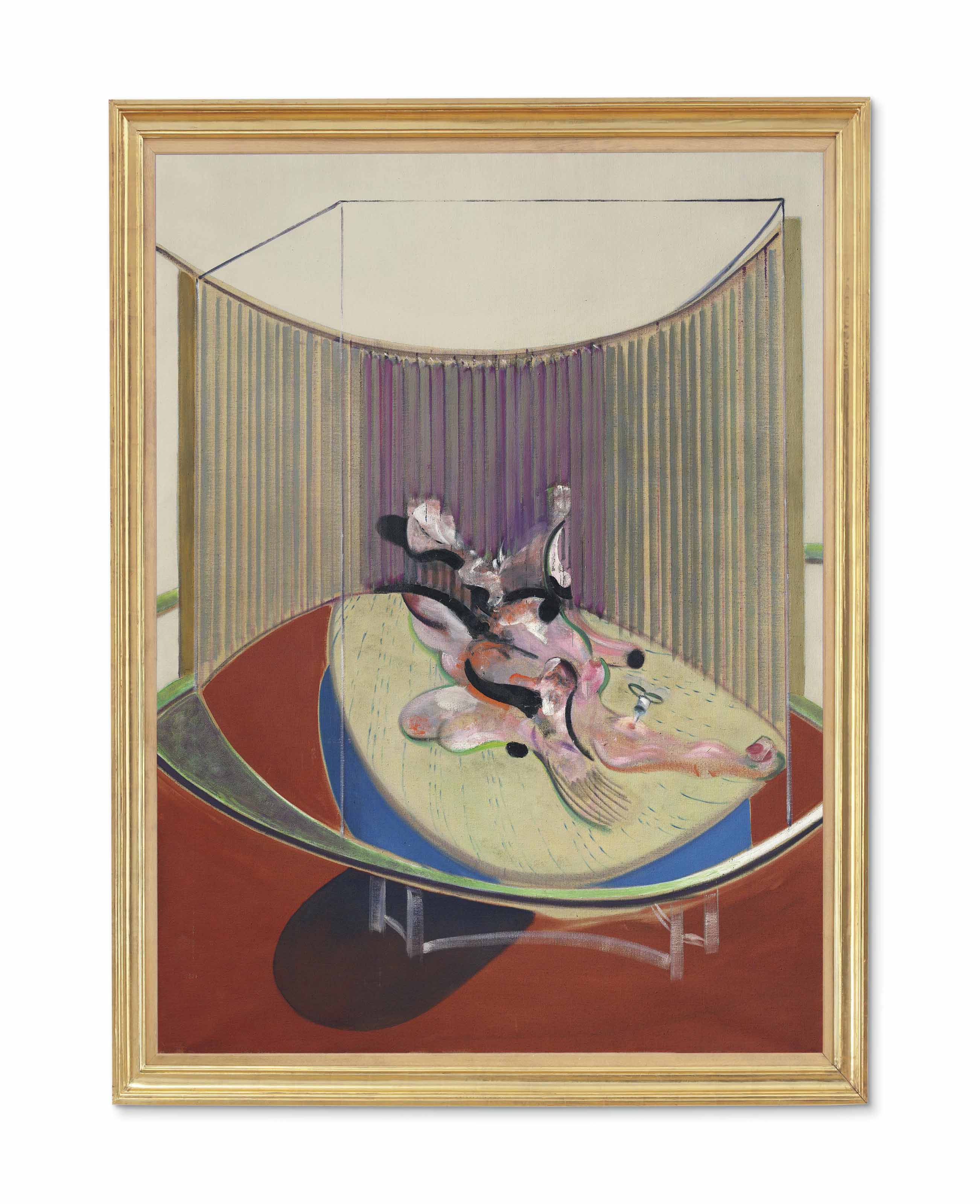 Francis Bacon — Вариант № 2 Лежащей фигуры со шприцем для подкожных инъекций