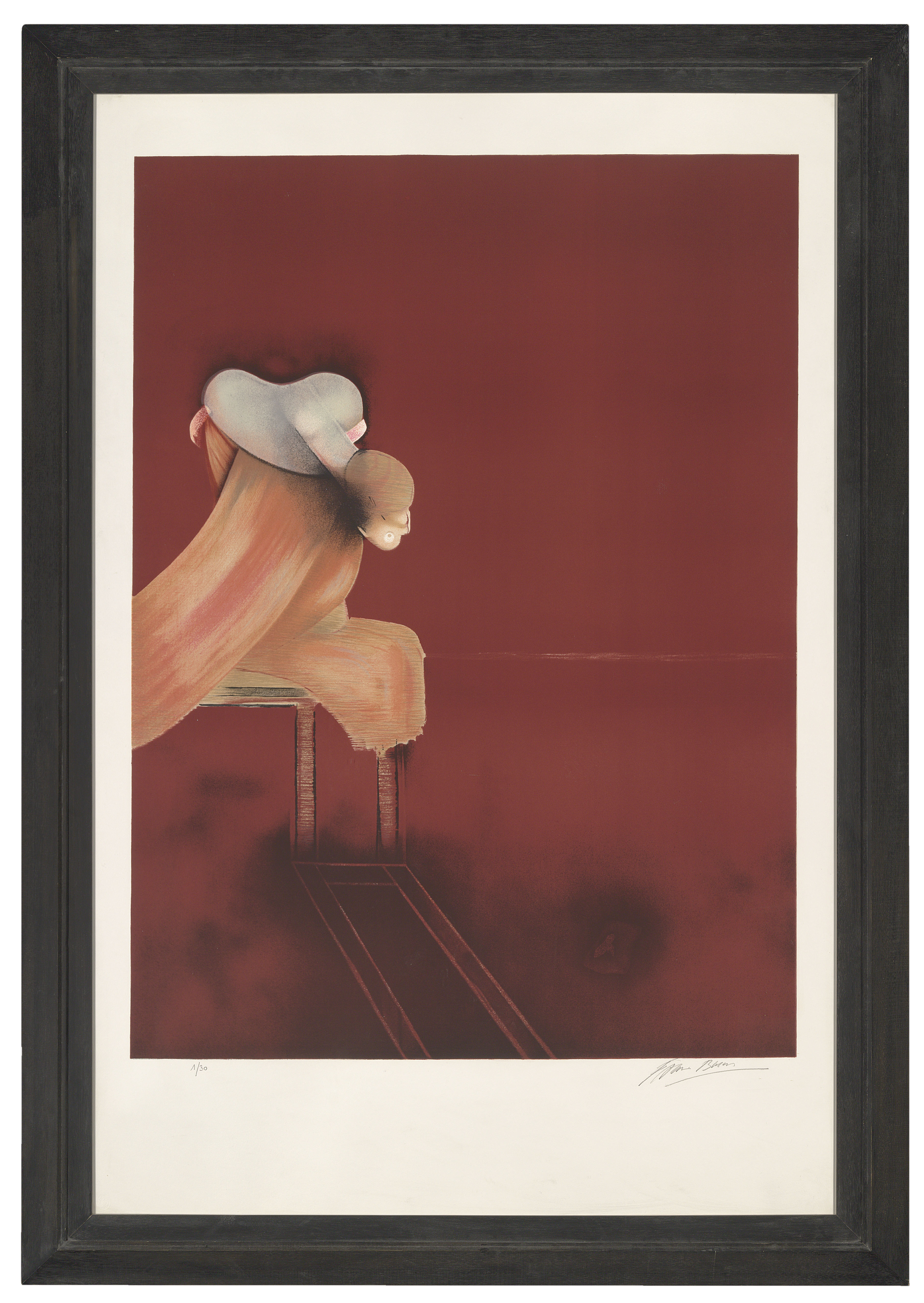 Francis Bacon — Вторая версия, Триптих 1944 года (увеличенный вариант), изображение 5