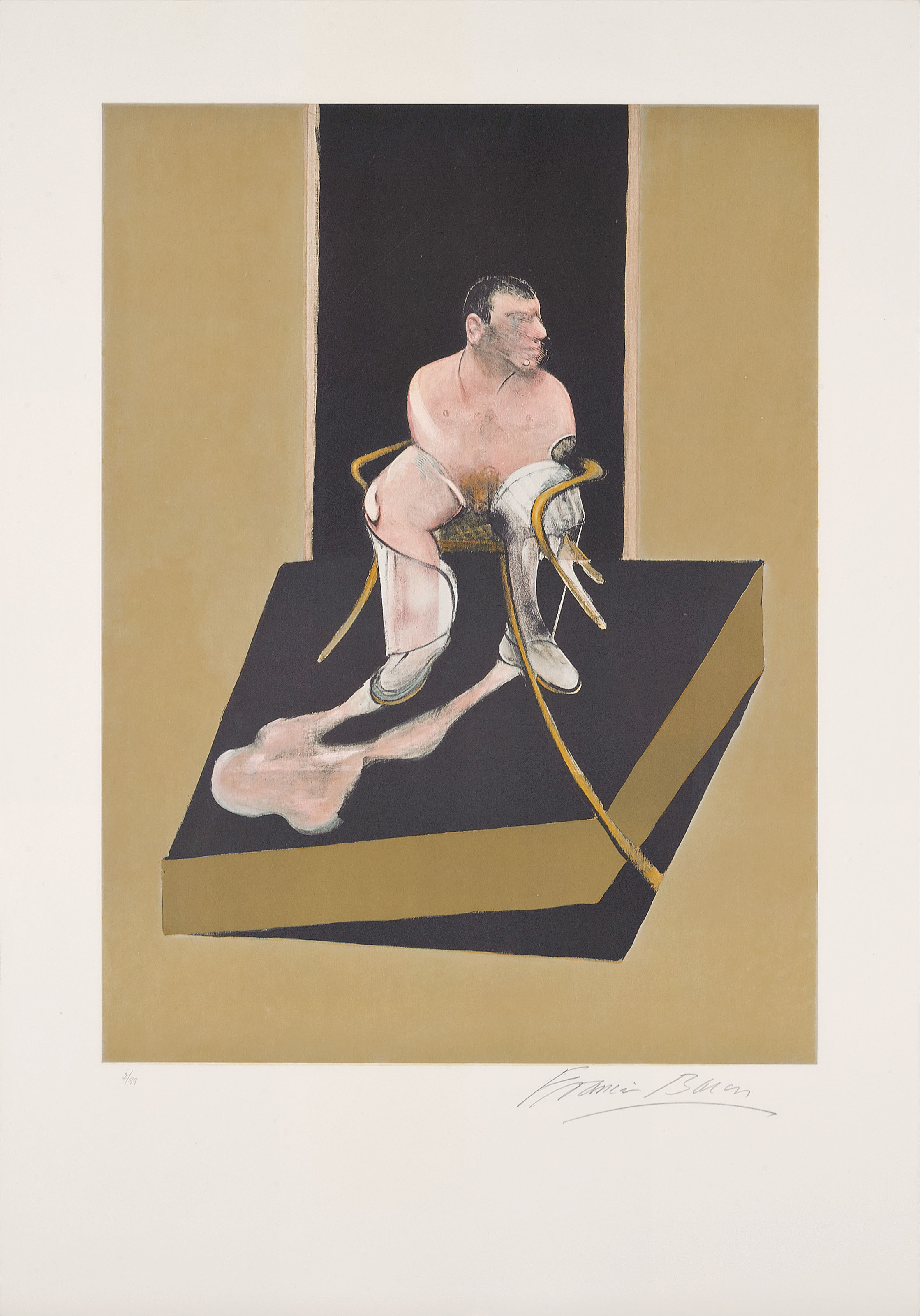 Francis Bacon — Триптих 1986-1987, изображение 3