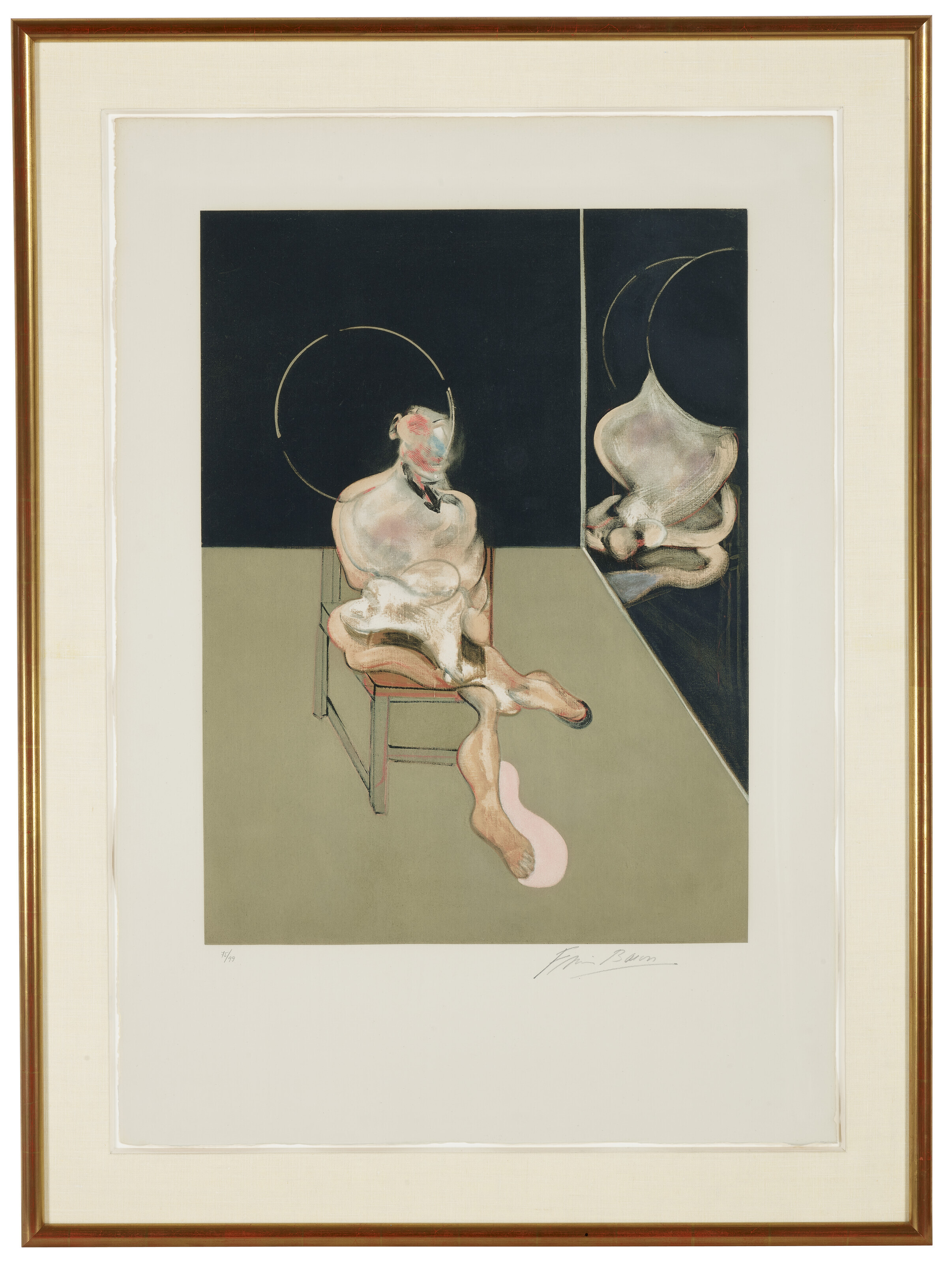 Francis Bacon — Сидящая фигура, изображение 2