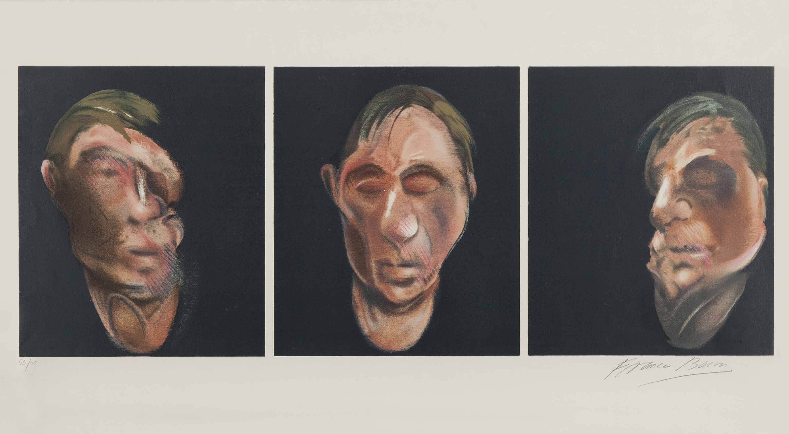 Francis Bacon — Три этюда для автопортрета