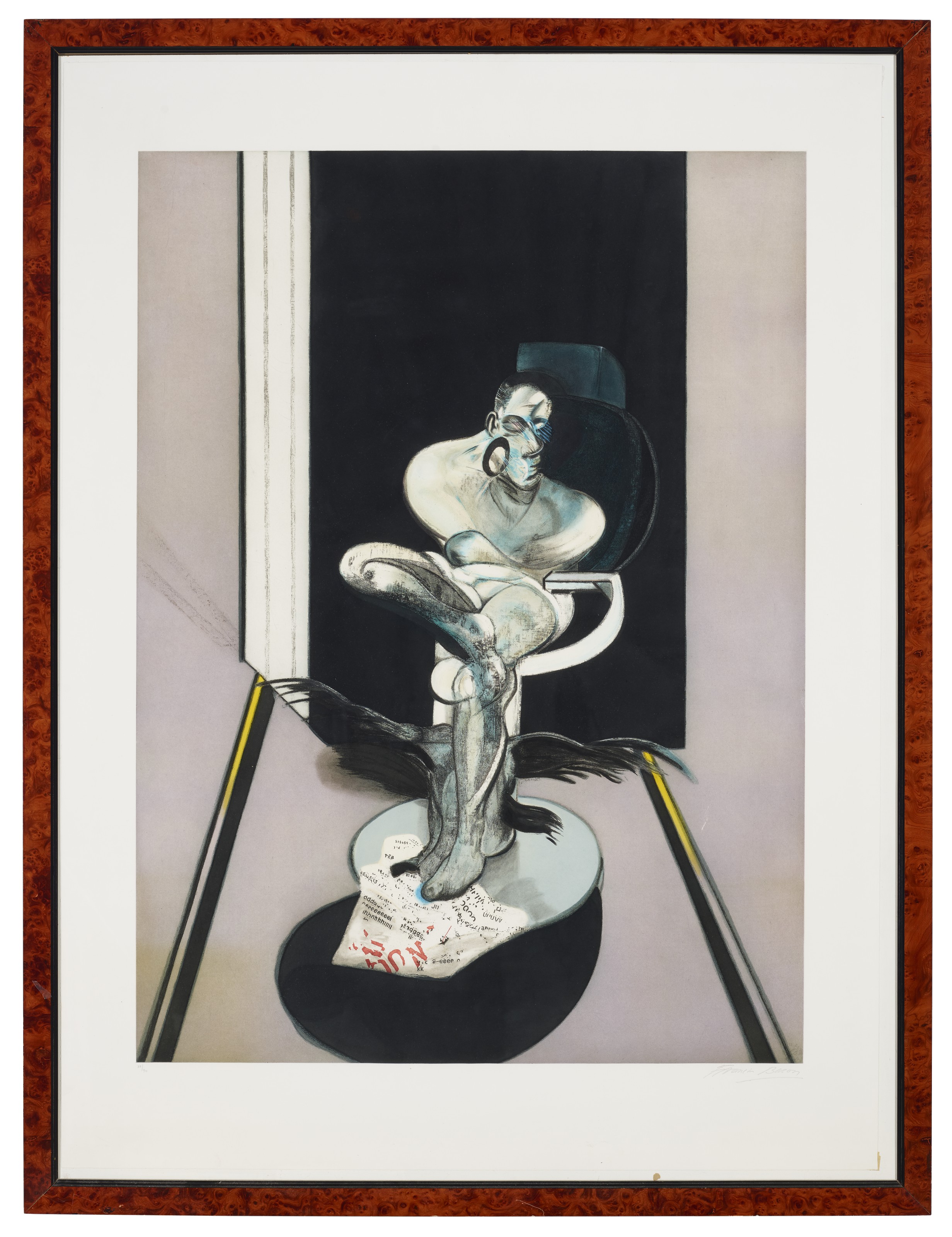 Francis Bacon — Сидящая фигура, изображение 2