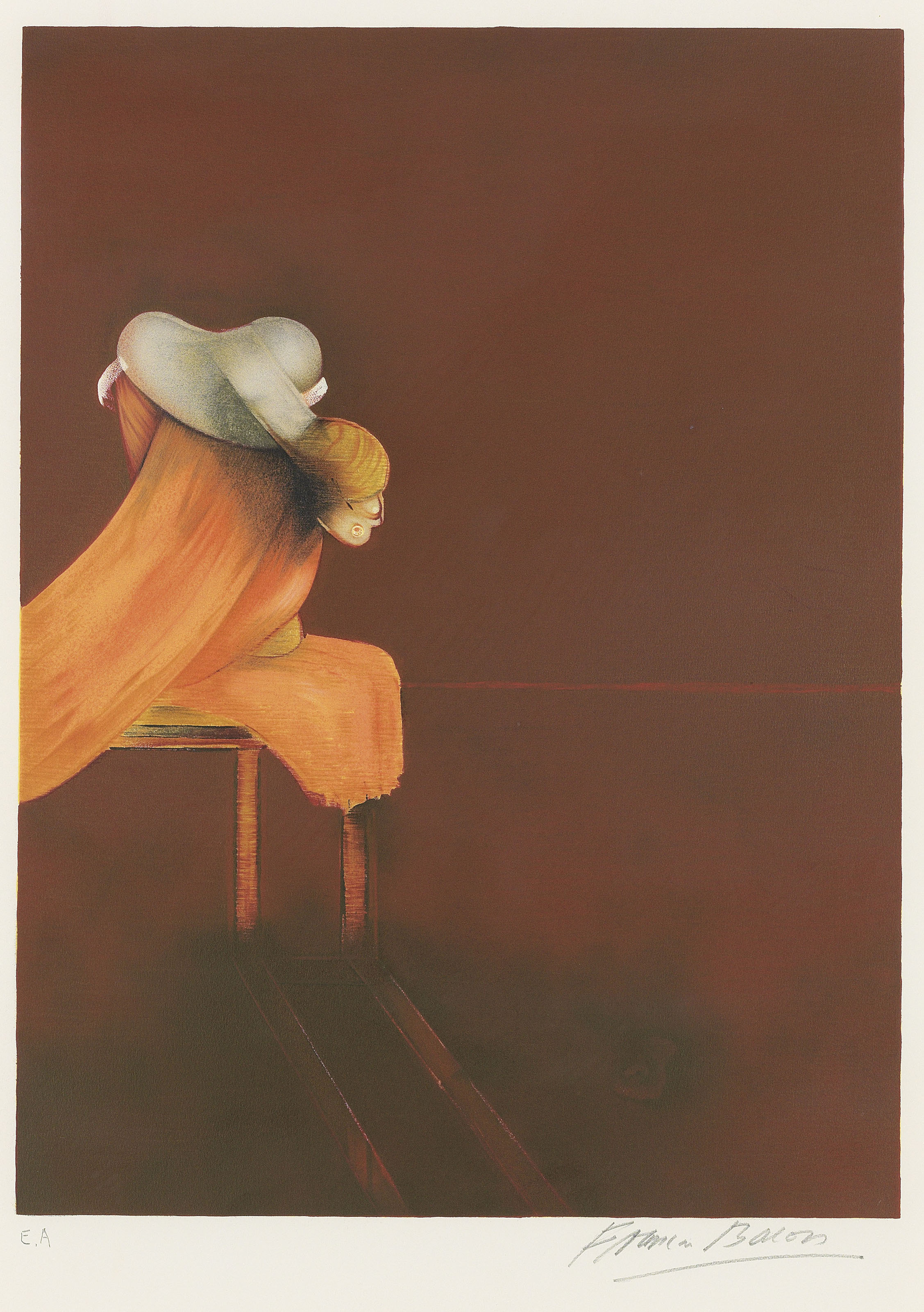 Francis Bacon — Вторая версия, триптих 1944 года, изображение 2