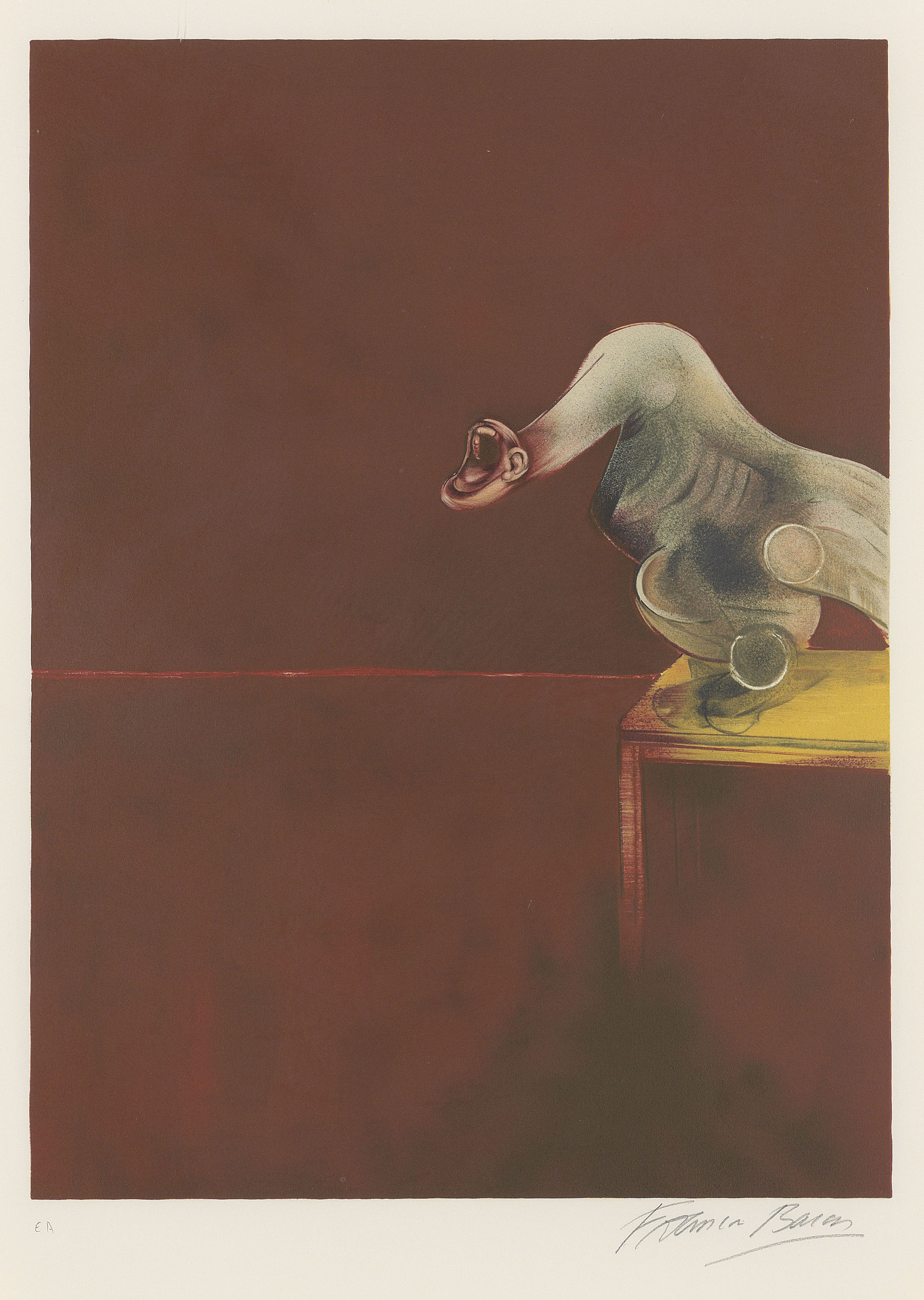 Francis Bacon — Вторая версия, триптих 1944 года, изображение 4