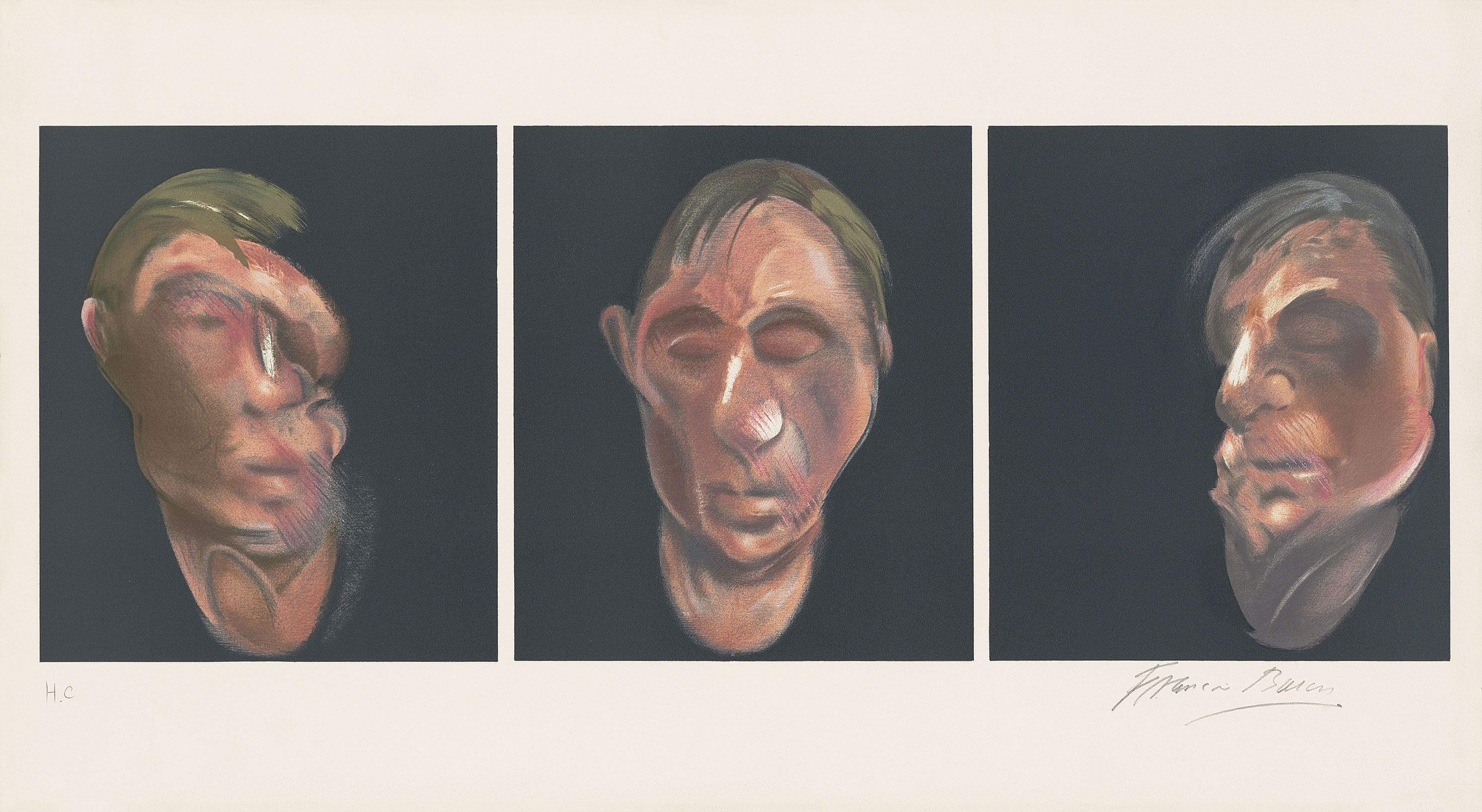 Francis Bacon — Три этюда для автопортрета