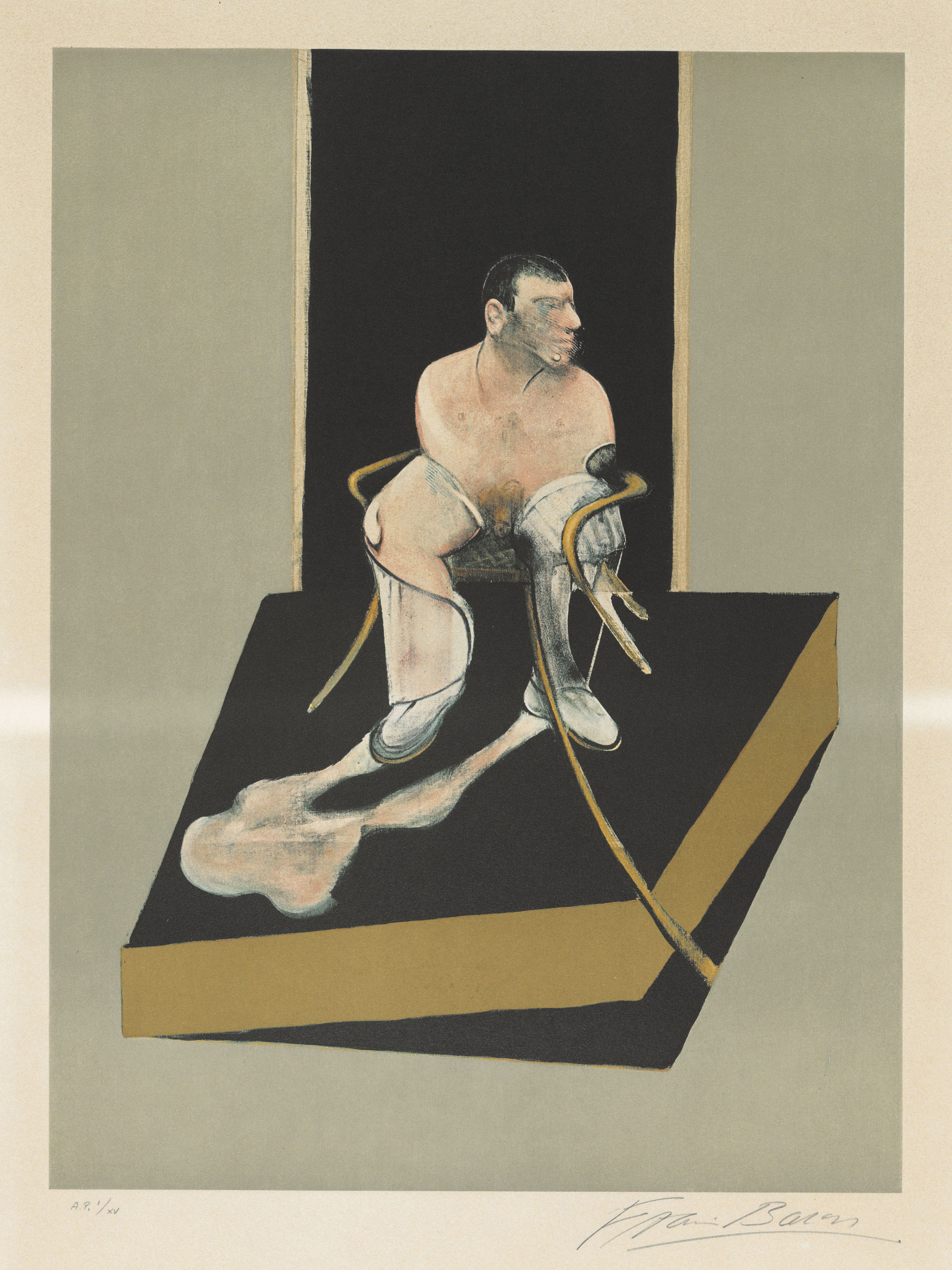 Francis Bacon — Триптих 1986-1987, изображение 3