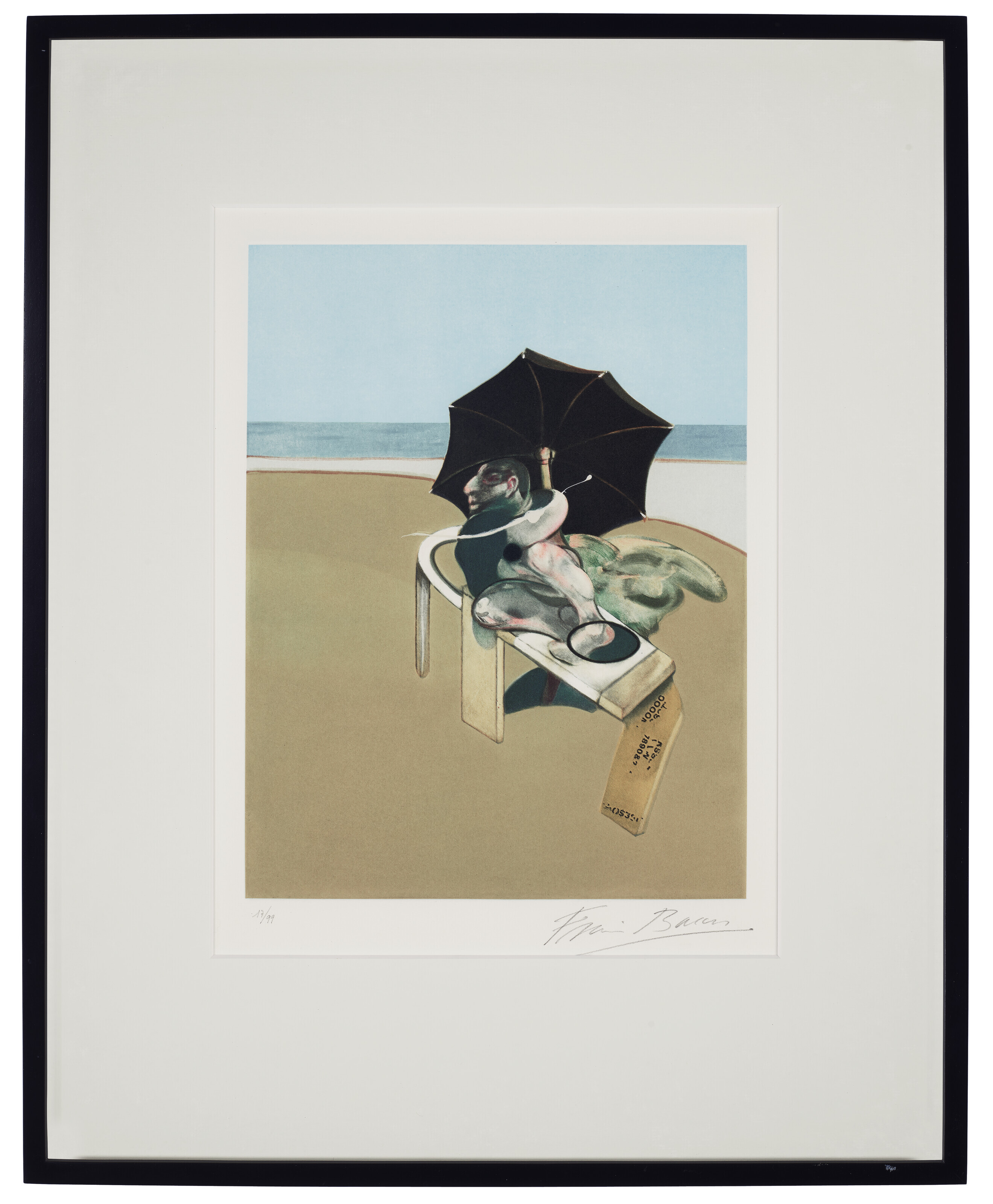 Francis Bacon — Триптих: одна гравюра, изображение 2