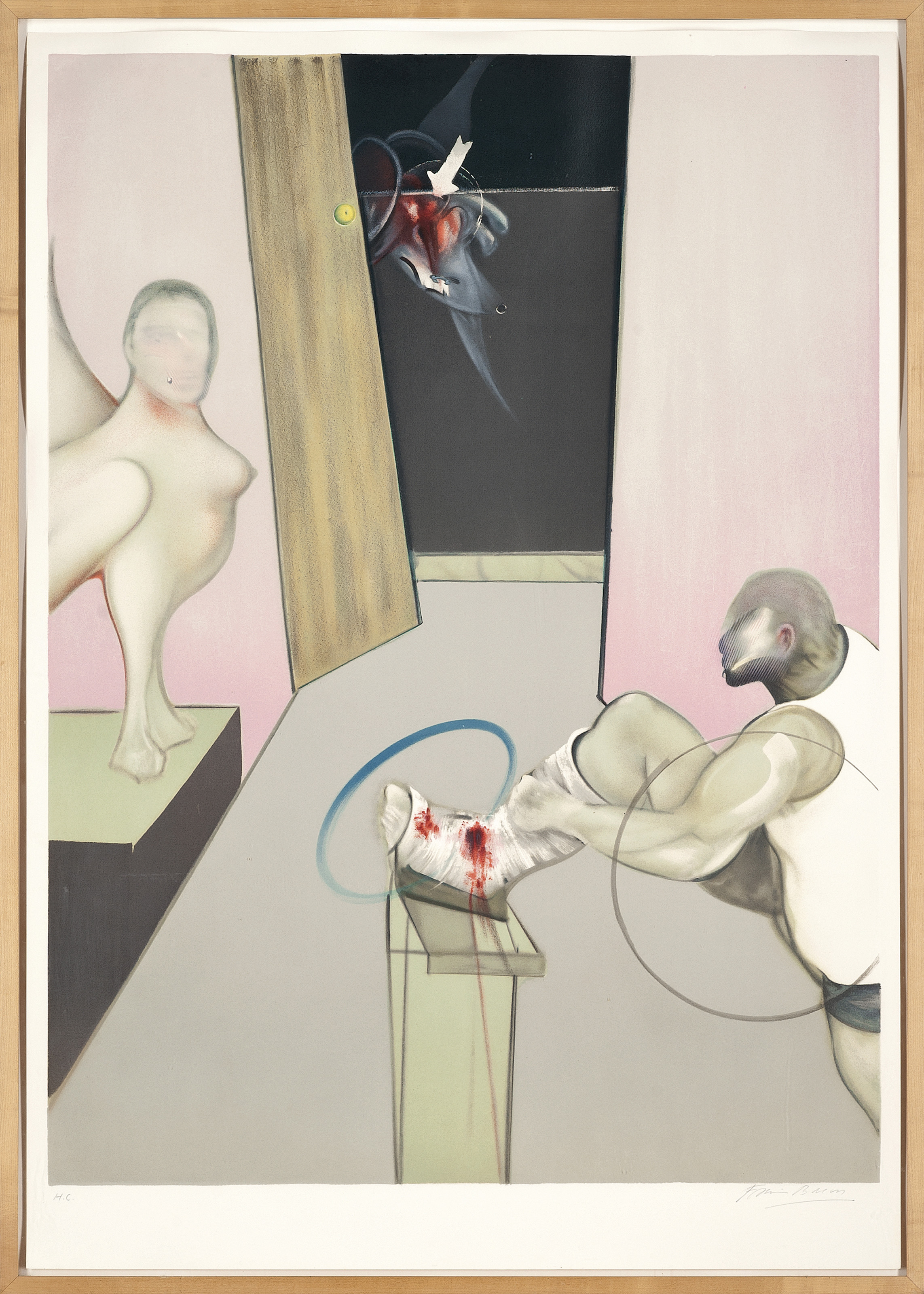 Francis Bacon — Эдип и Сфинкс (по Энгру), изображение 2