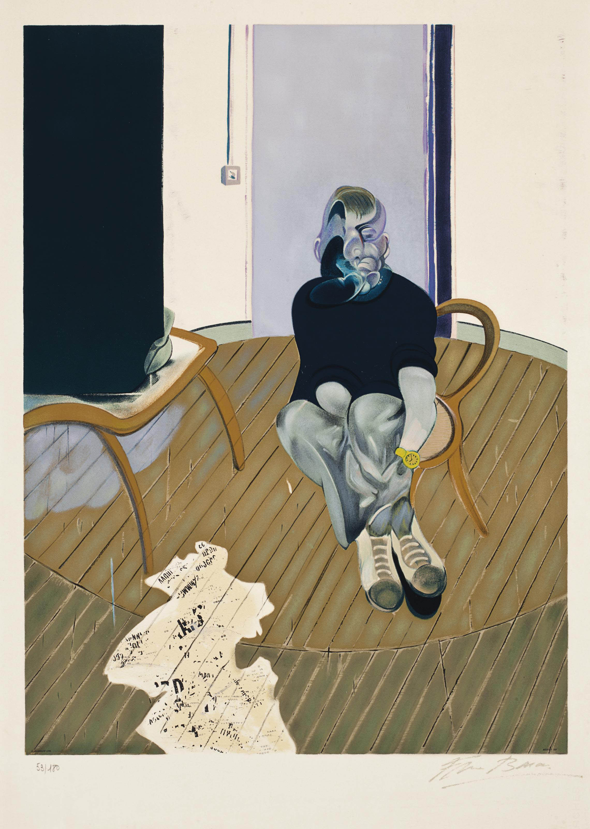 Francis Bacon — Автопортрет (Сабатье 12)