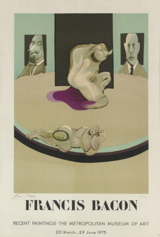 Francis Bacon — Плакат музея Метрополитен