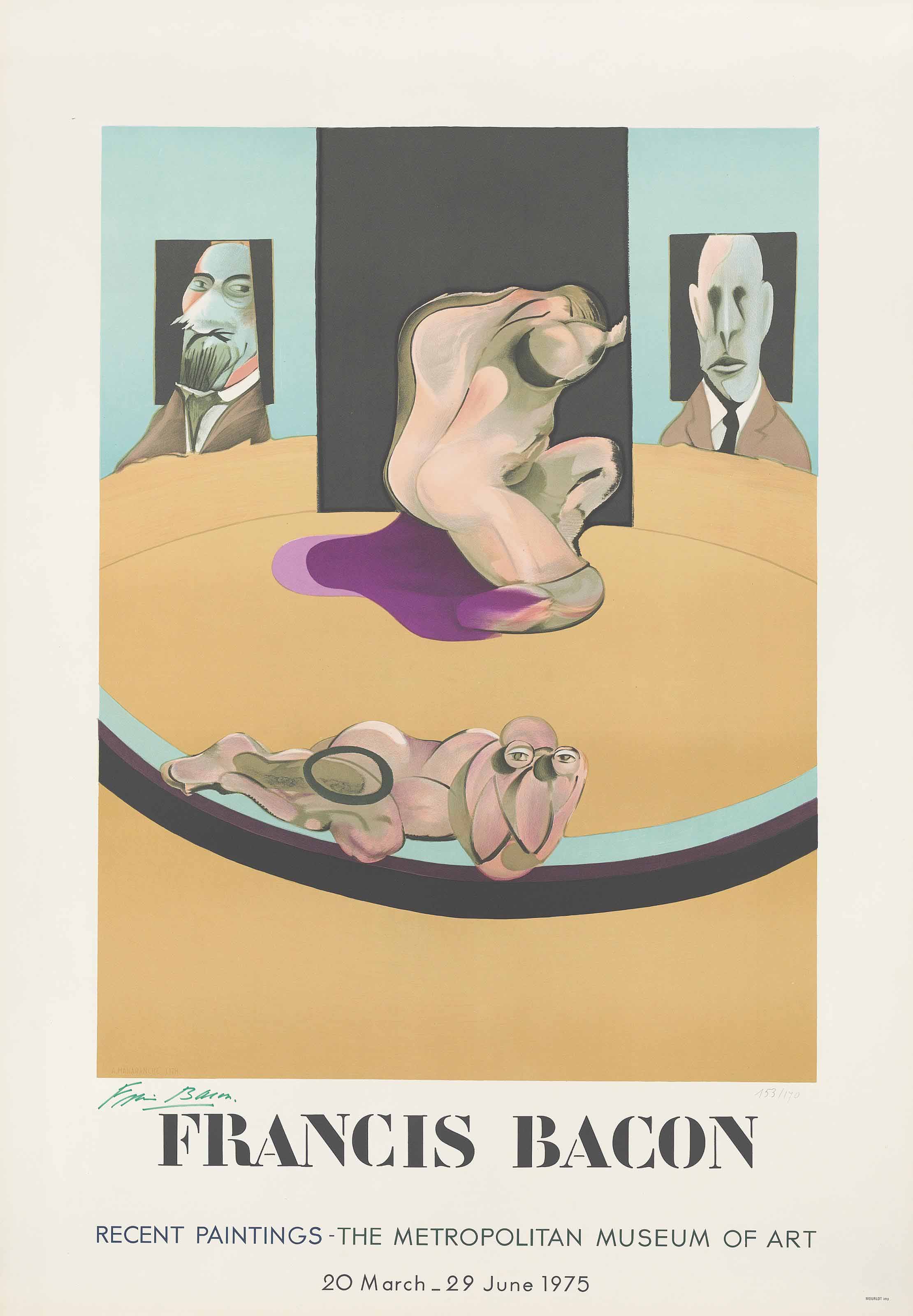 Francis Bacon — Музей искусств Метрополитен (афиша выставки)