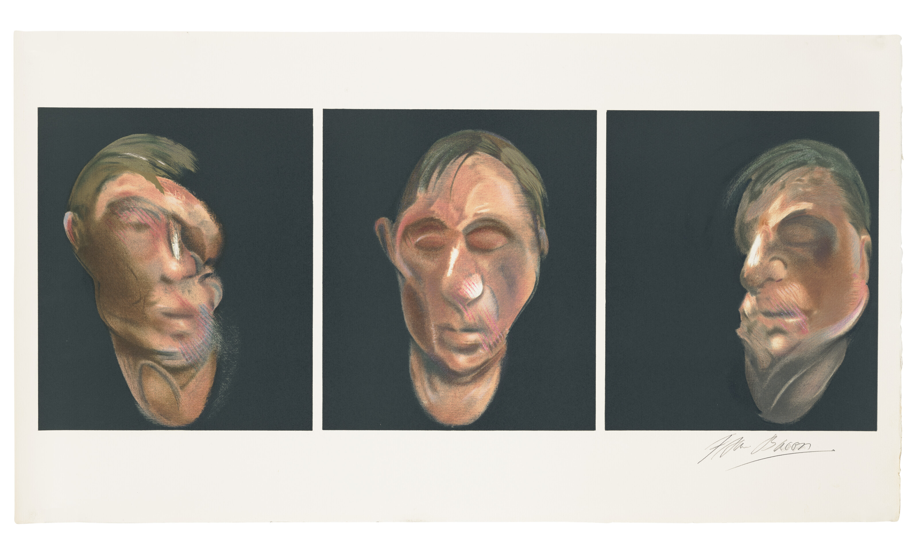 Francis Bacon — Три этюда для автопортрета