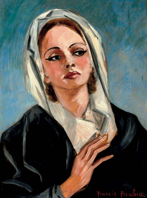 Francis Picabia — Женщина в белом платье