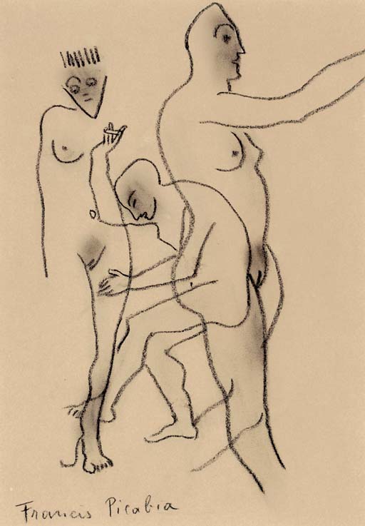 Francis Picabia — Трое персонажей - это мы