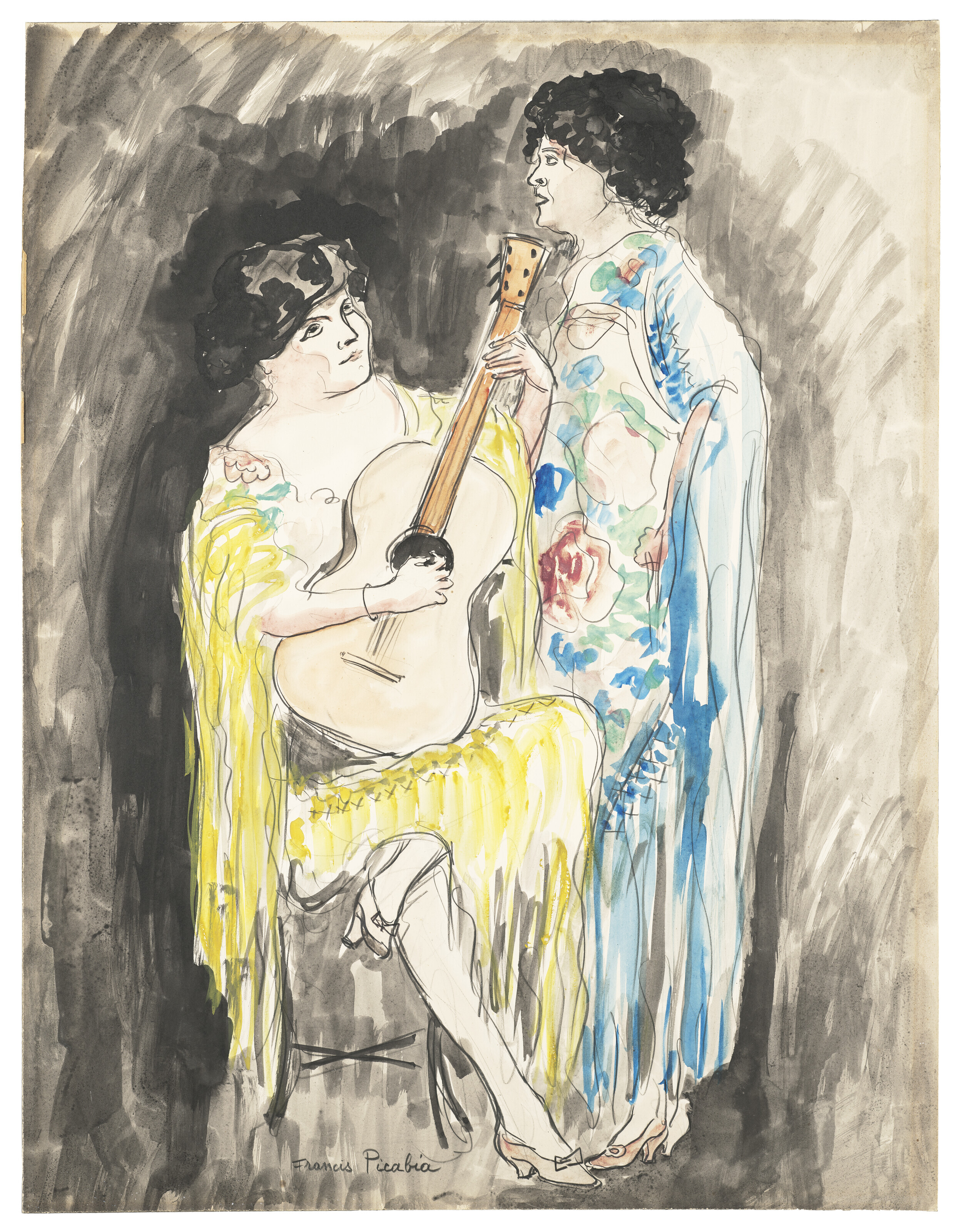 Francis Picabia — Без названия (эспаньолы), изображение 2