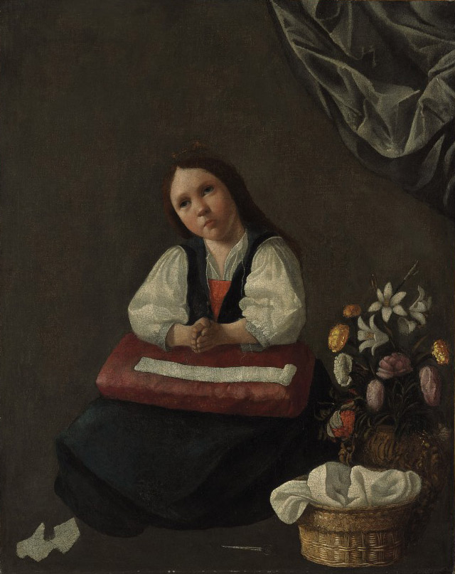 Francisco de Zurbarán — Видение Пресвятой Девы