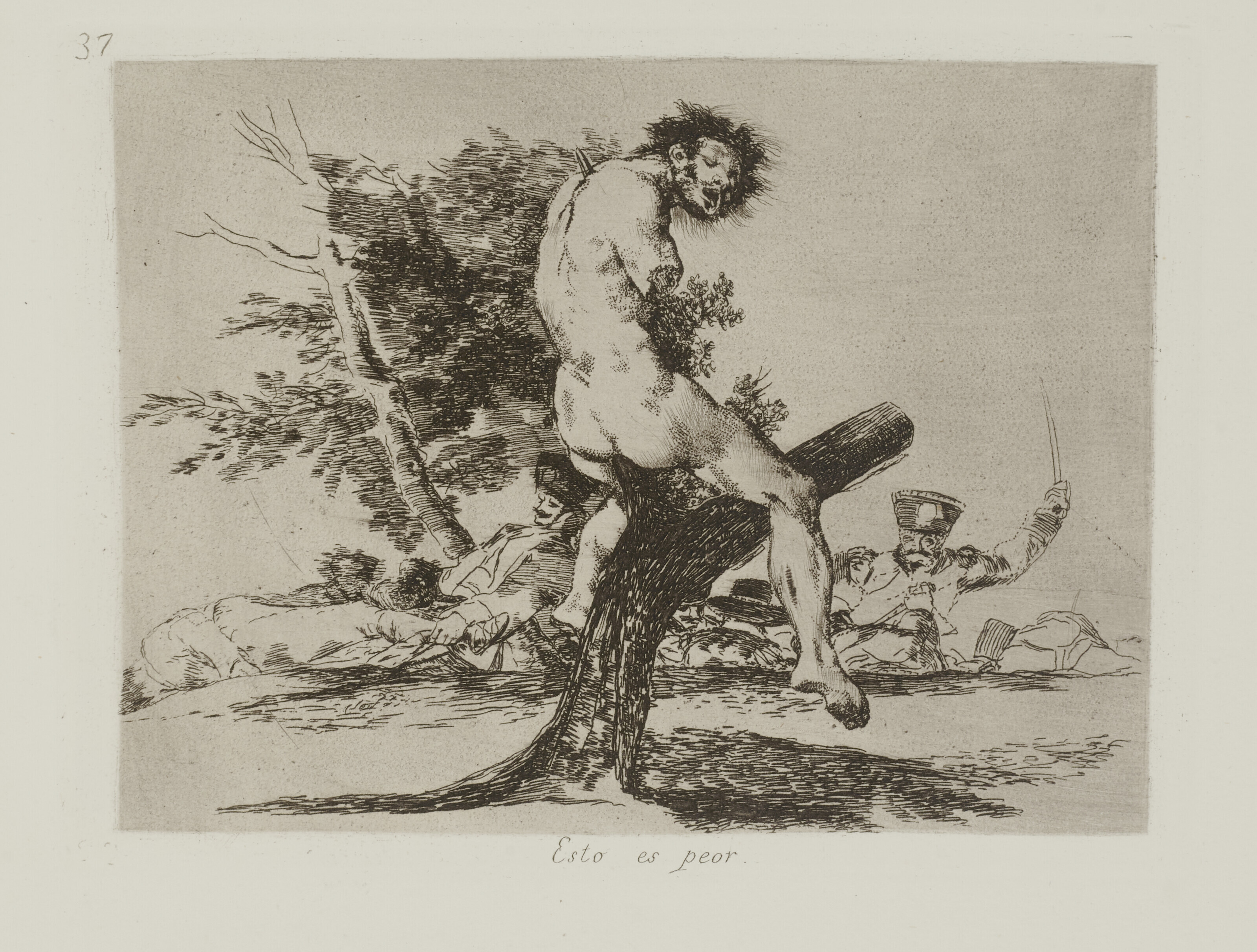 Francisco Goya — Бедствия войны, изображение 6