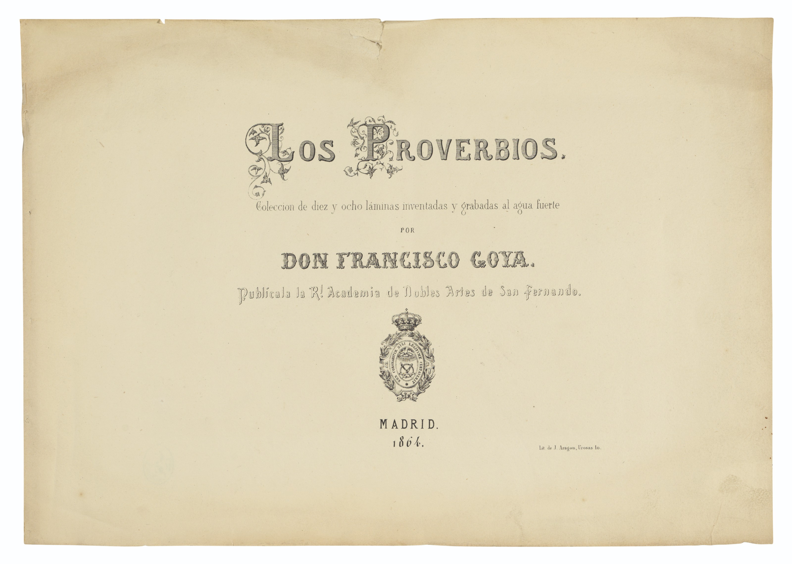 Francisco Goya — Лос-Анджелесские пословицы, изображение 19