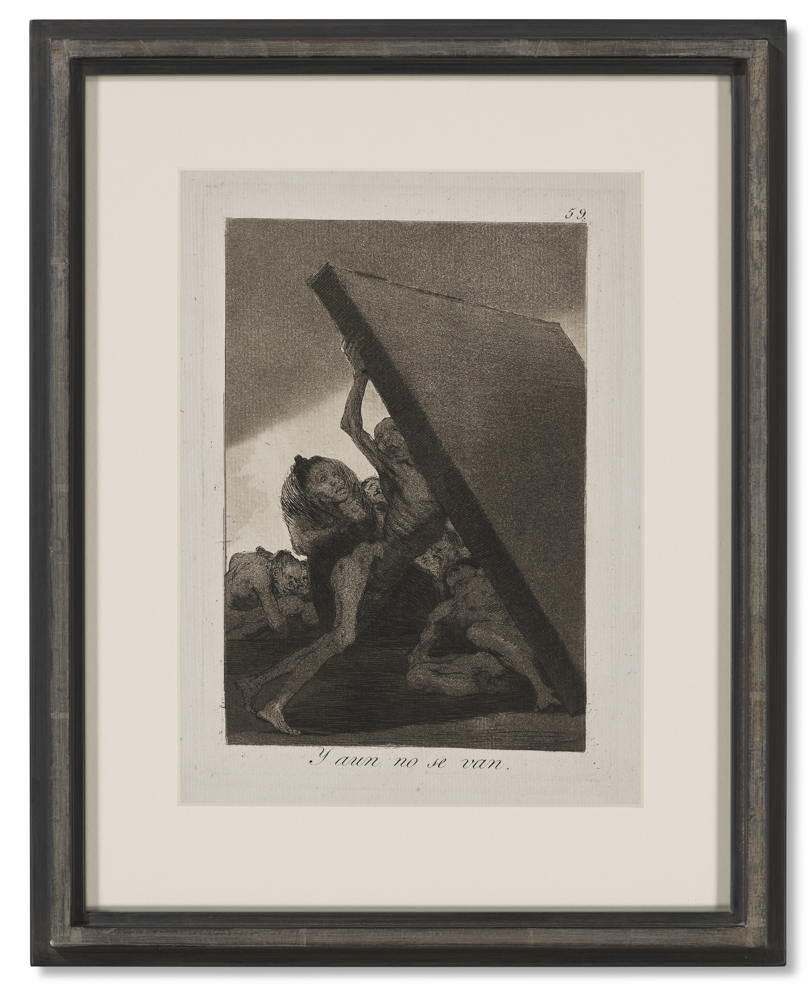 Francisco Goya — Ты больше не вернешься. (А они все равно не уходят.), Фото 59 из "Лос Капричос"., изображение 2