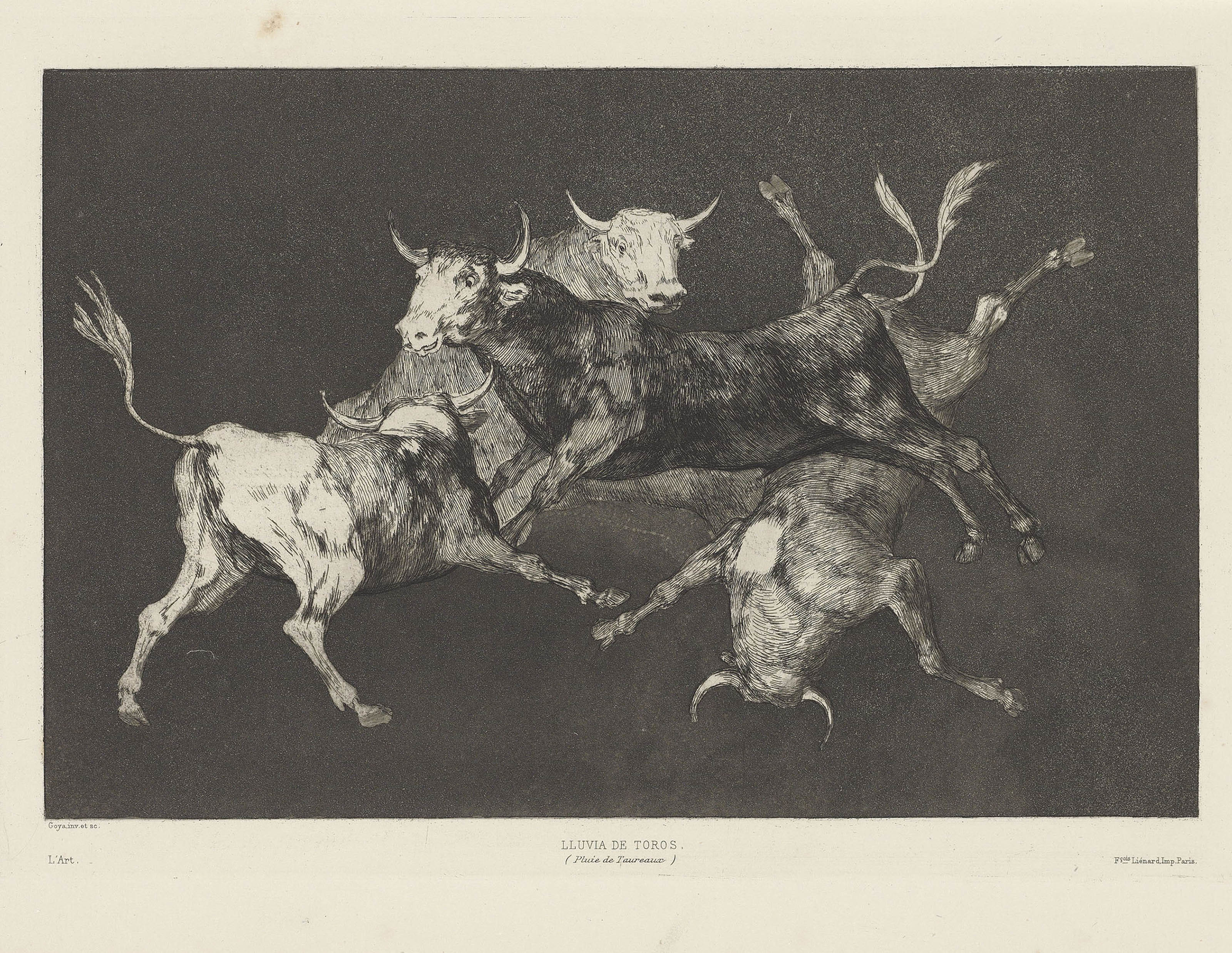 Francisco Goya — Четыре дополнительные таблички для: Los Proverbios, изображение 2