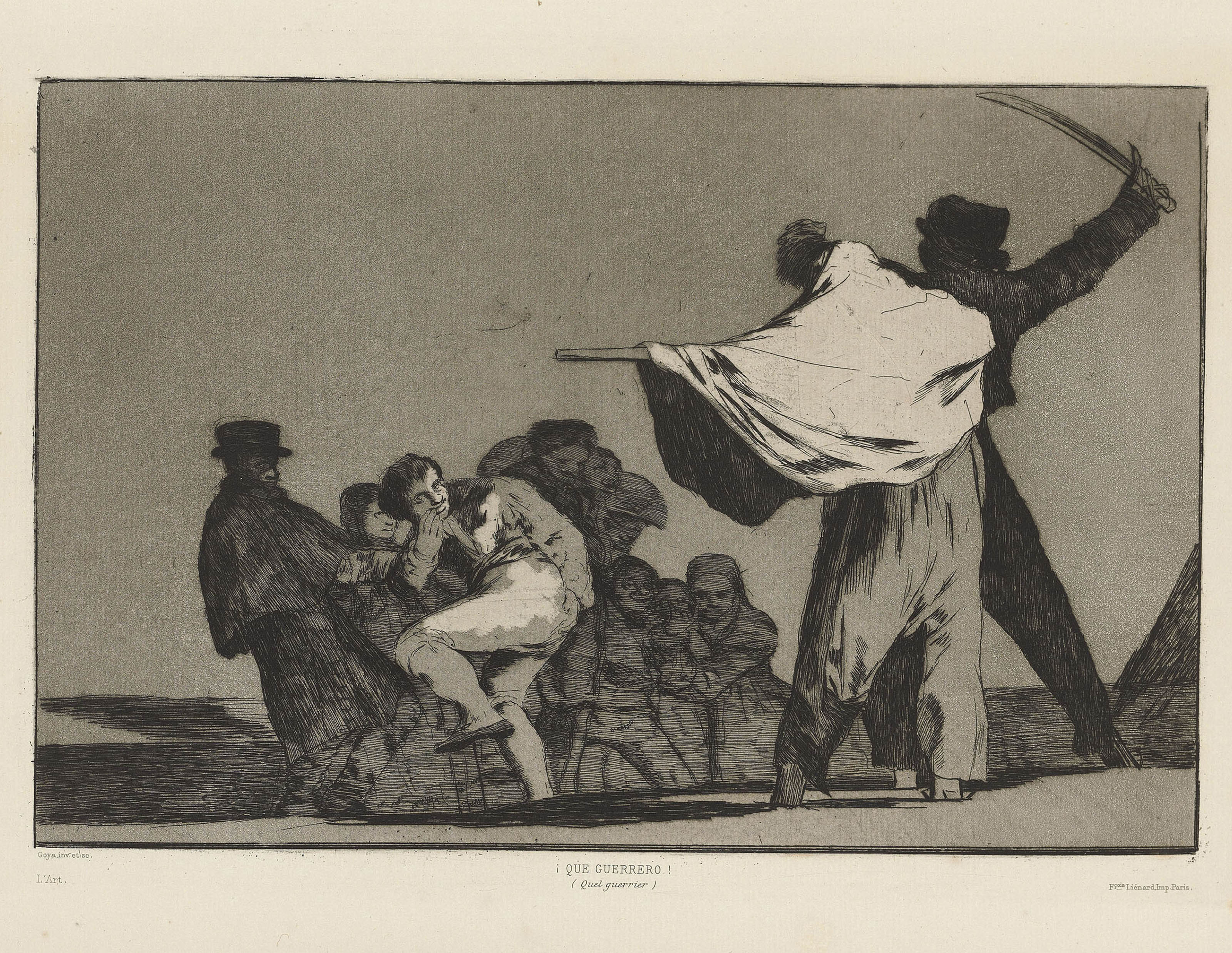 Francisco Goya — Четыре дополнительные таблички для: Los Proverbios, изображение 3