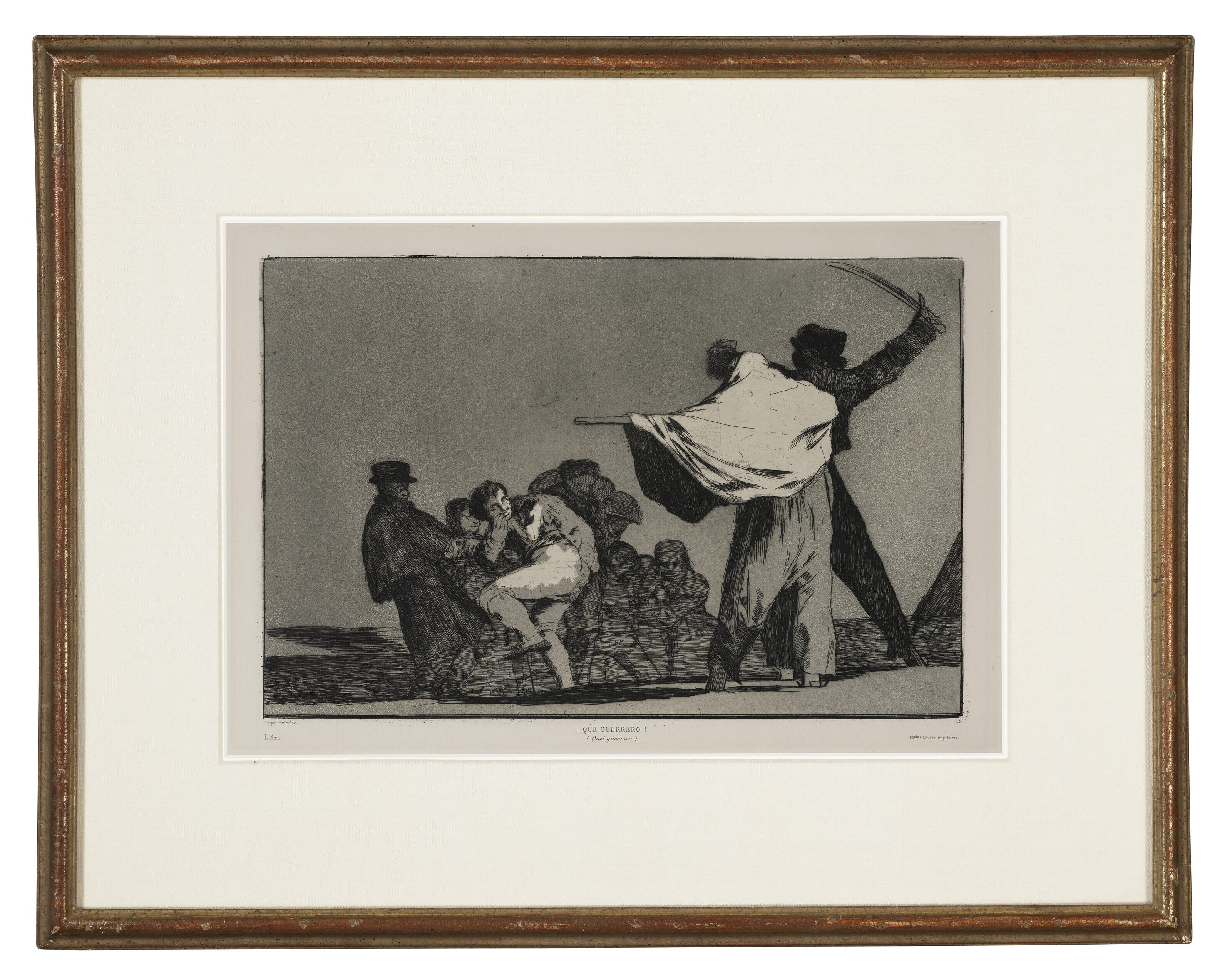 Francisco Goya — Лос-Провербиос : три тарелки, изображение 2