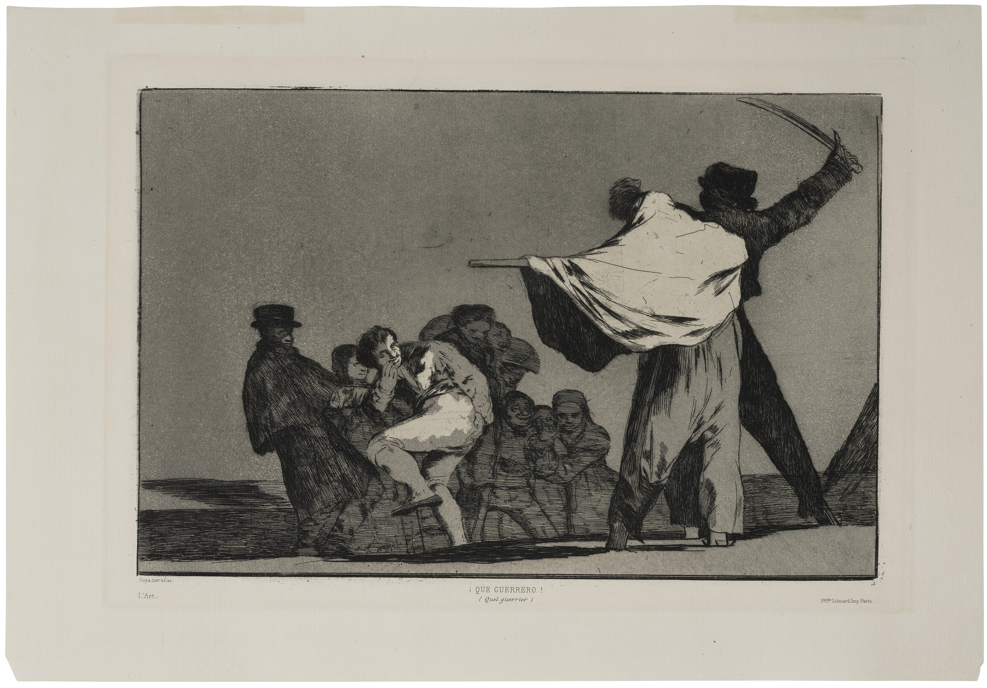 Francisco Goya — Лос-Провербиос : три тарелки, изображение 5