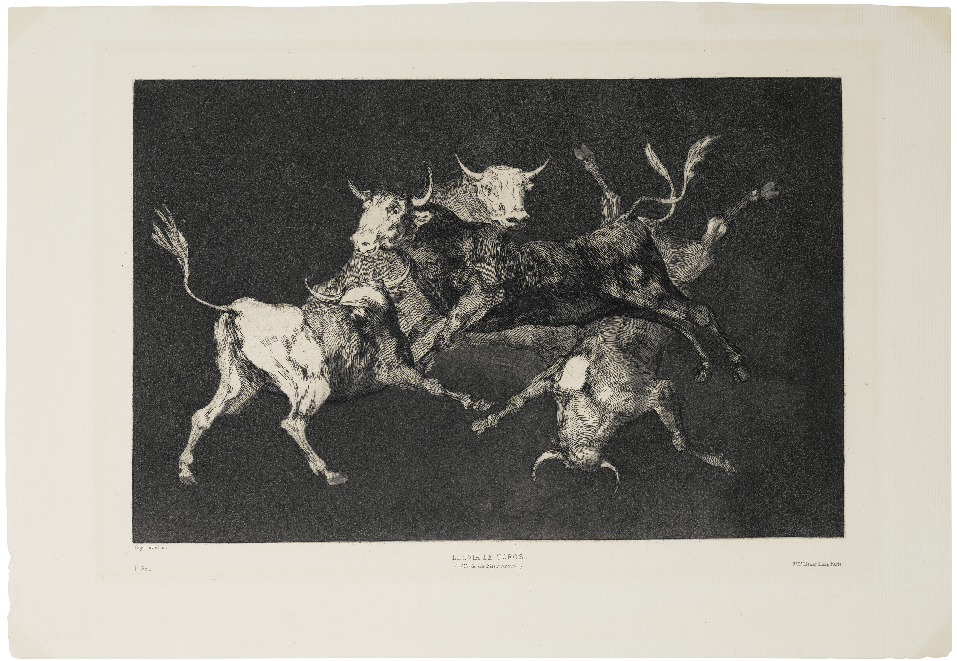 Francisco Goya — Лос-Провербиос : три тарелки, изображение 7