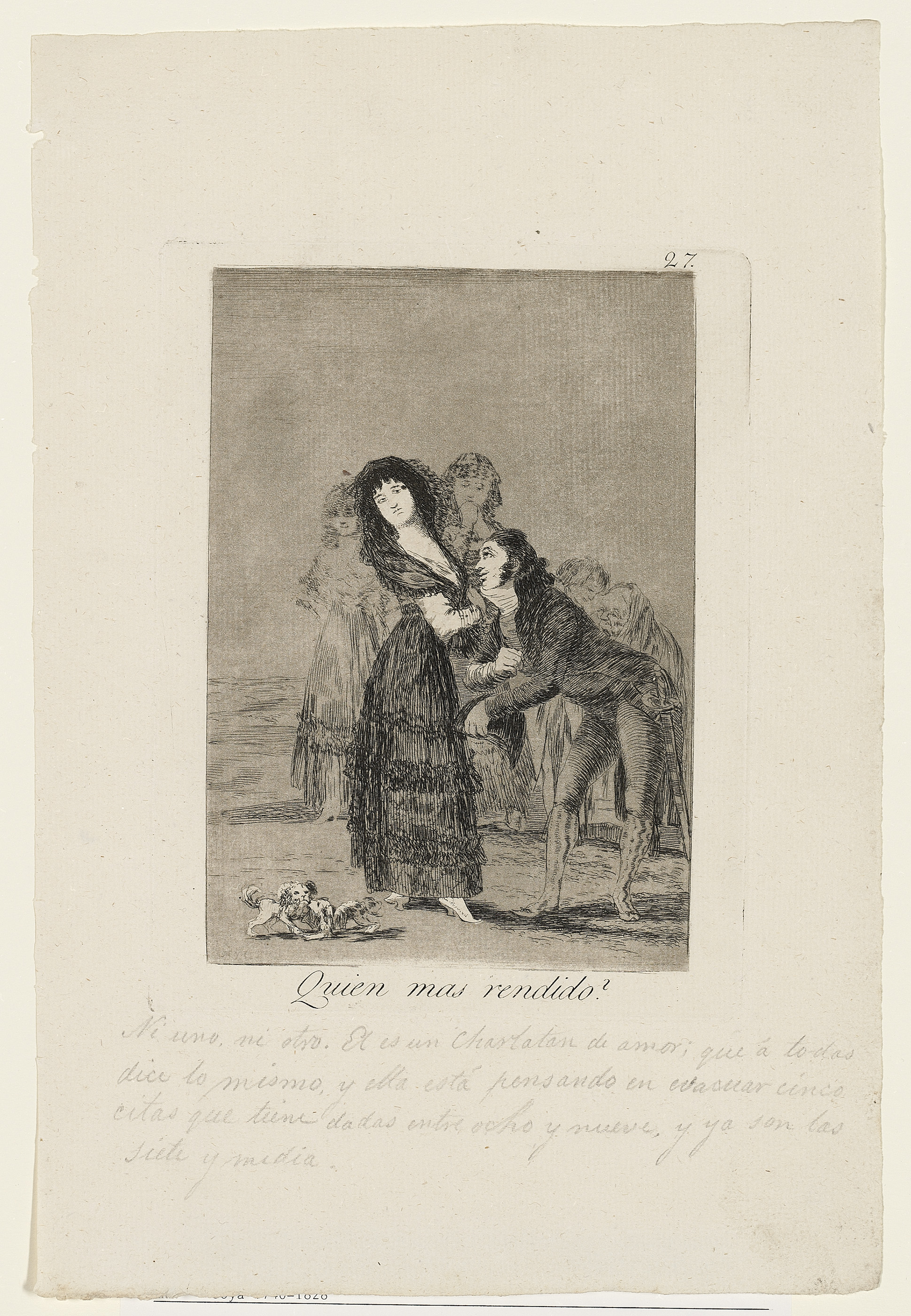 Francisco Goya — Семь пластинок от: Los Caprichos (Н. 43, 44, 50, 57, 59, 60, 62), изображение 7