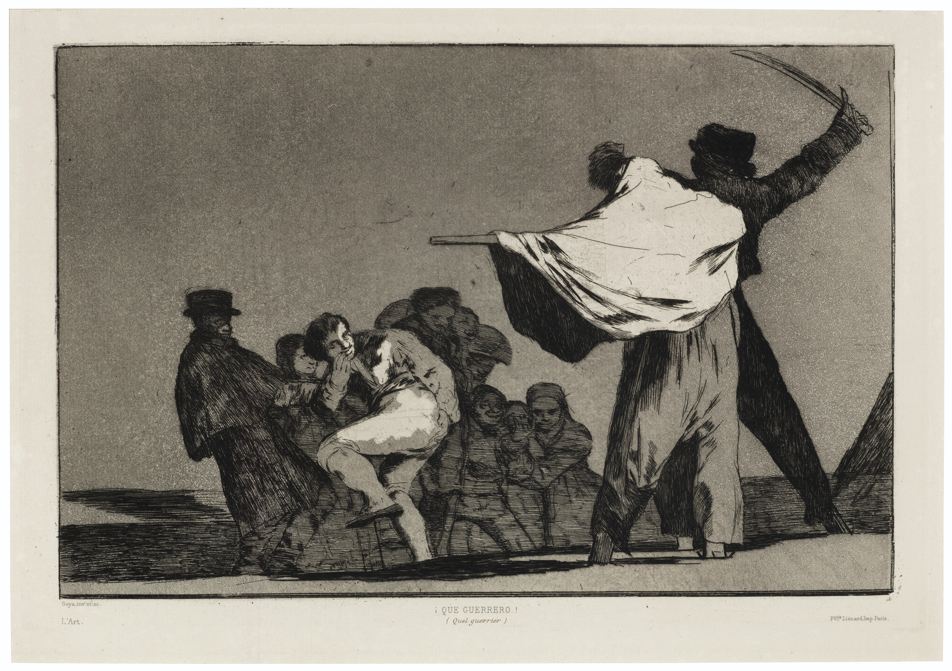 Francisco Goya — Четыре дополнительные таблички для: Los Proverbios, изображение 2