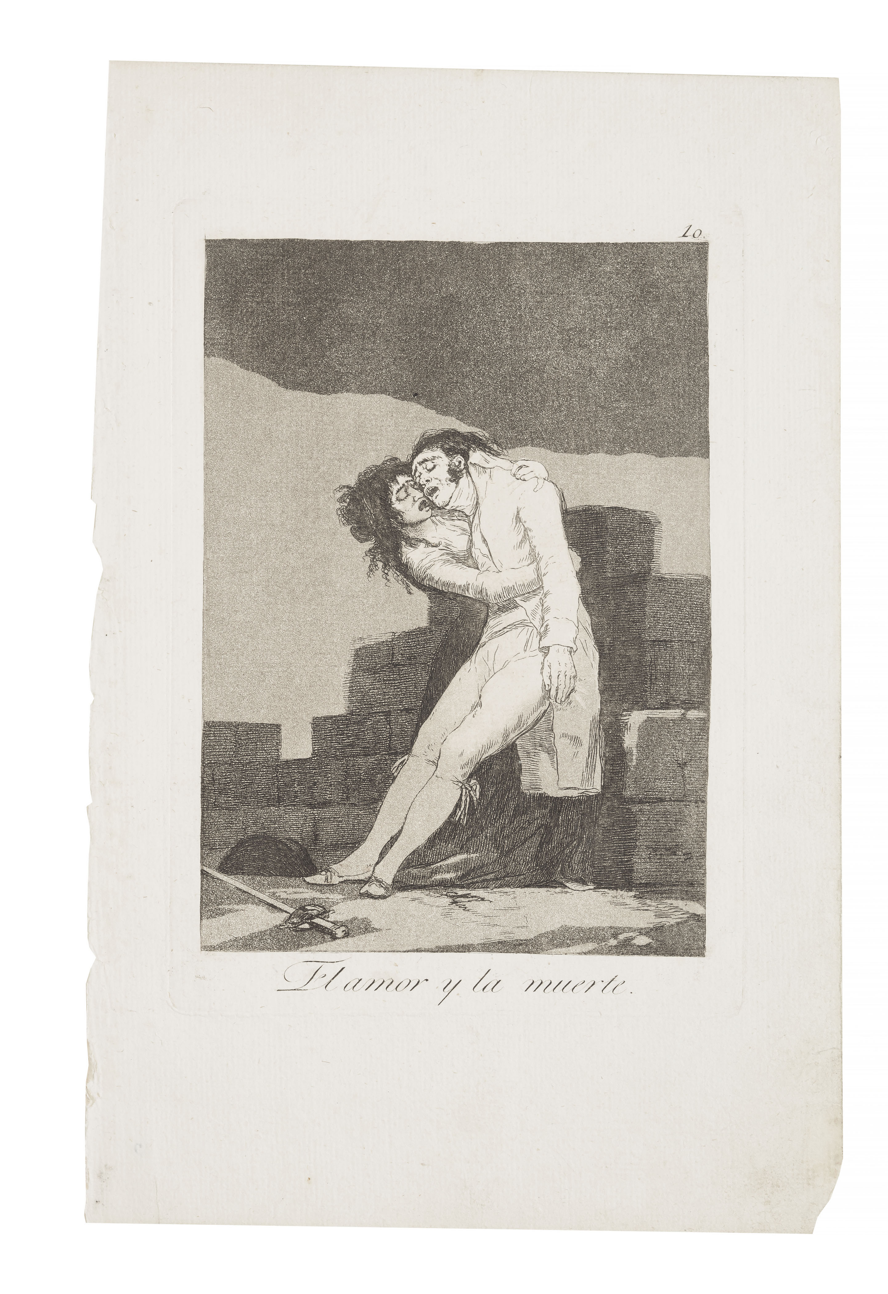 Francisco Goya — Любовь к смерти и Нохубо ремедио (фото 10 и 24 из "Лос Капричос"), изображение 4