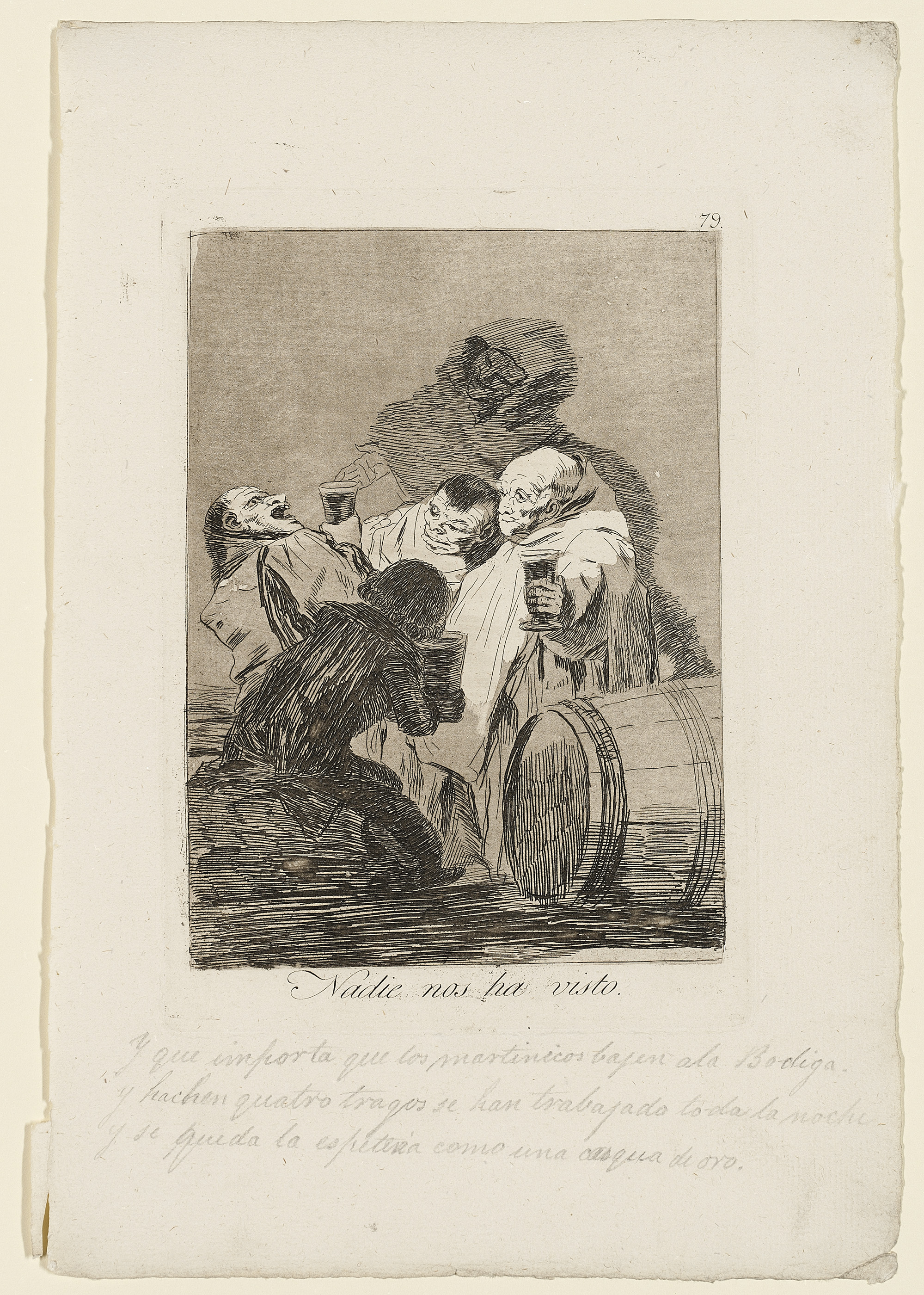 Francisco Goya — Семь пластинок от: Los Caprichos (Н. 63, 83, 84, 92, 95, 102, 114), изображение 2