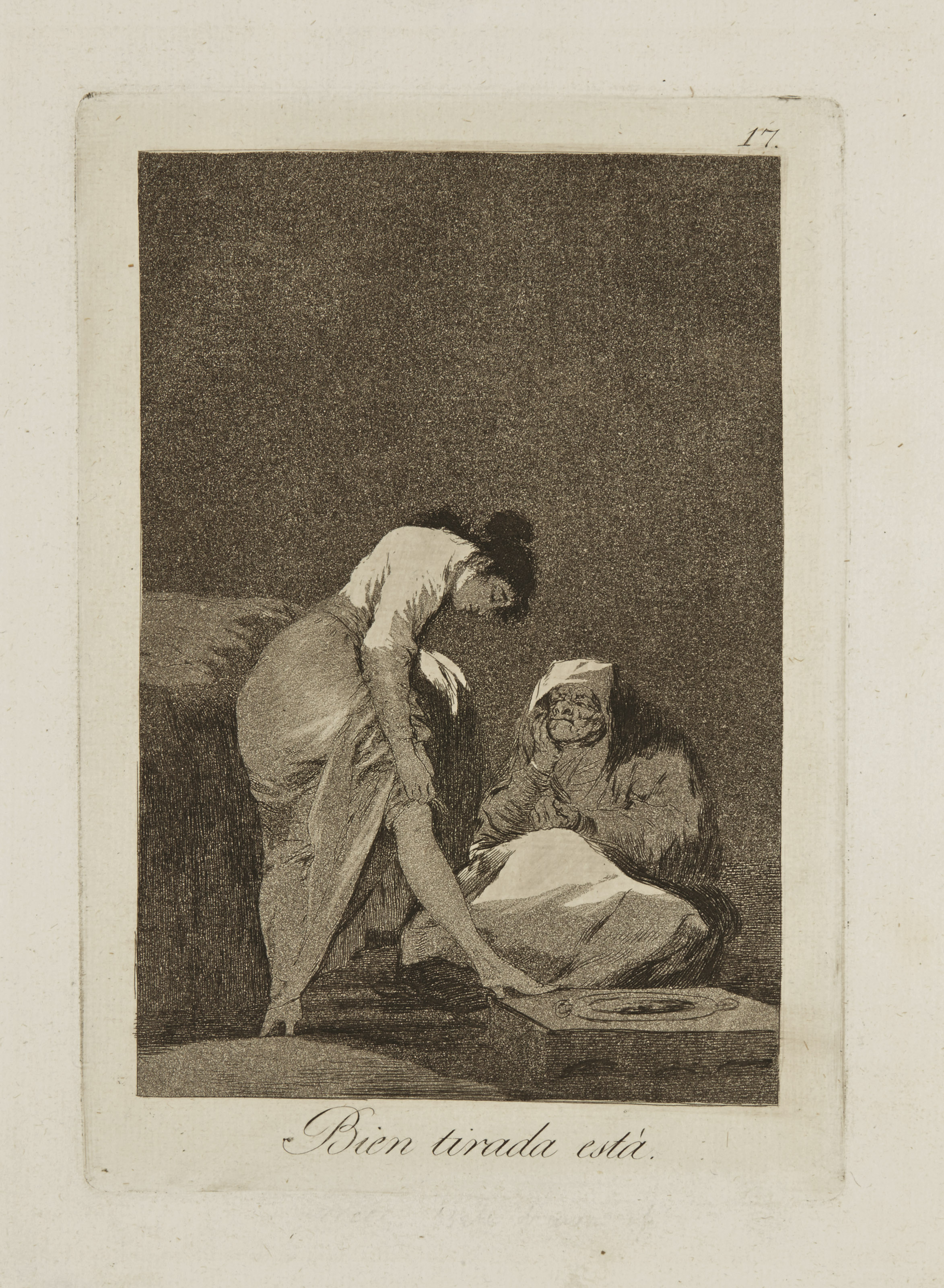 Francisco Goya — Никаких побегов, фото 72 из Лос-Капричос (Дельтейл, 109; Харрис, 107), изображение 2
