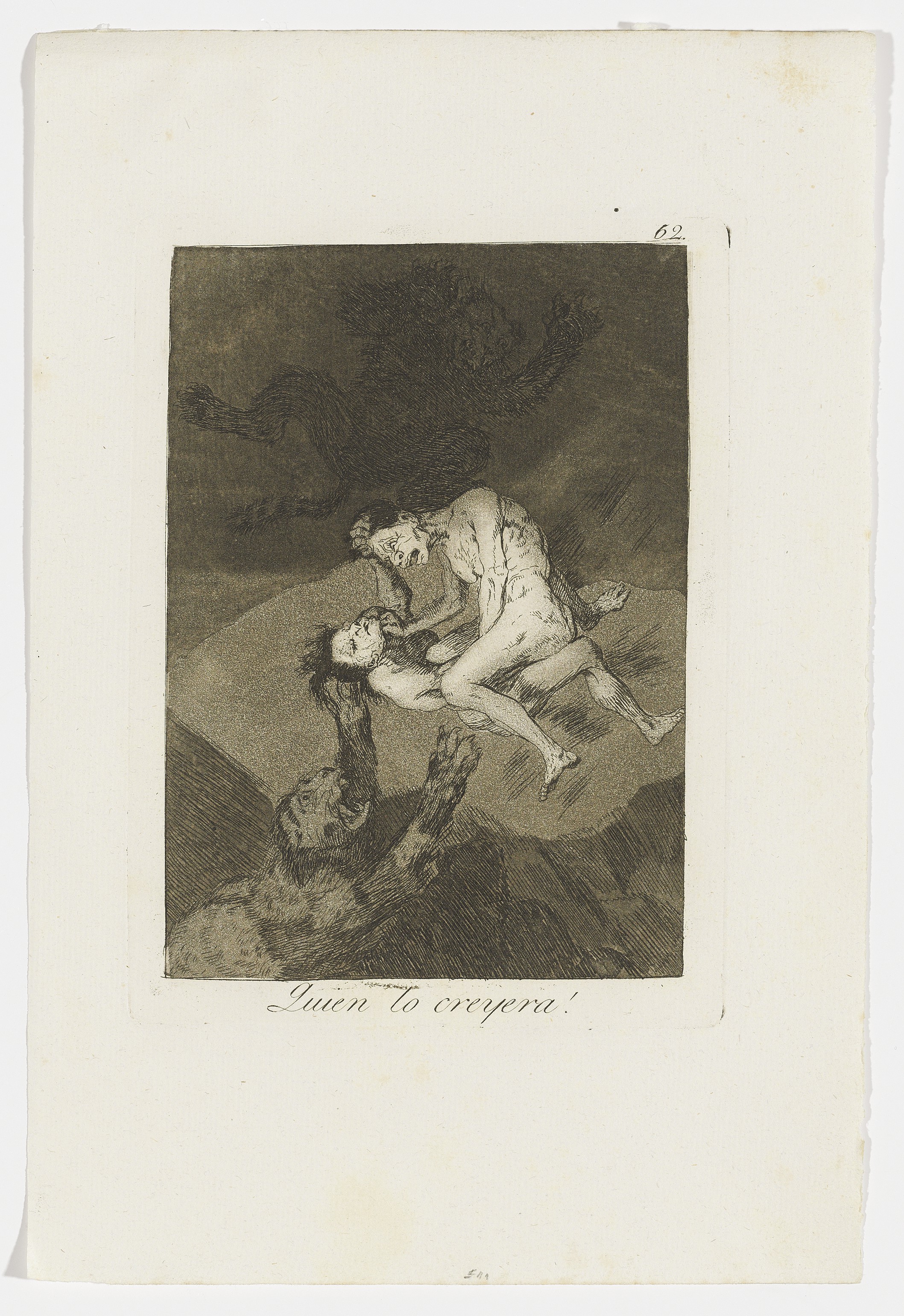Francisco Goya — Три тарелки, от: Los Caprichos, изображение 2