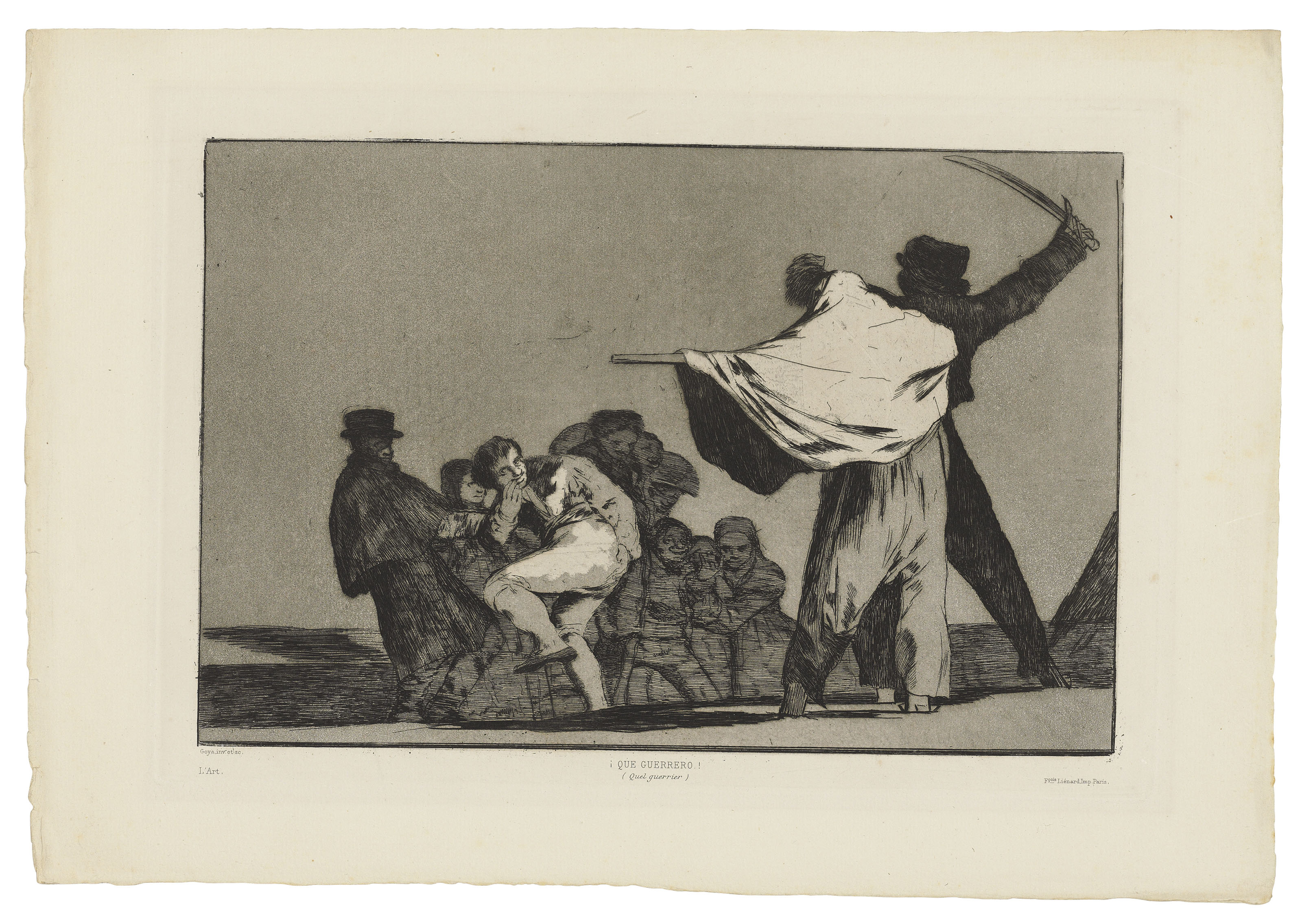Francisco Goya — Четыре дополнительные таблички для: Los Proverbios, изображение 4