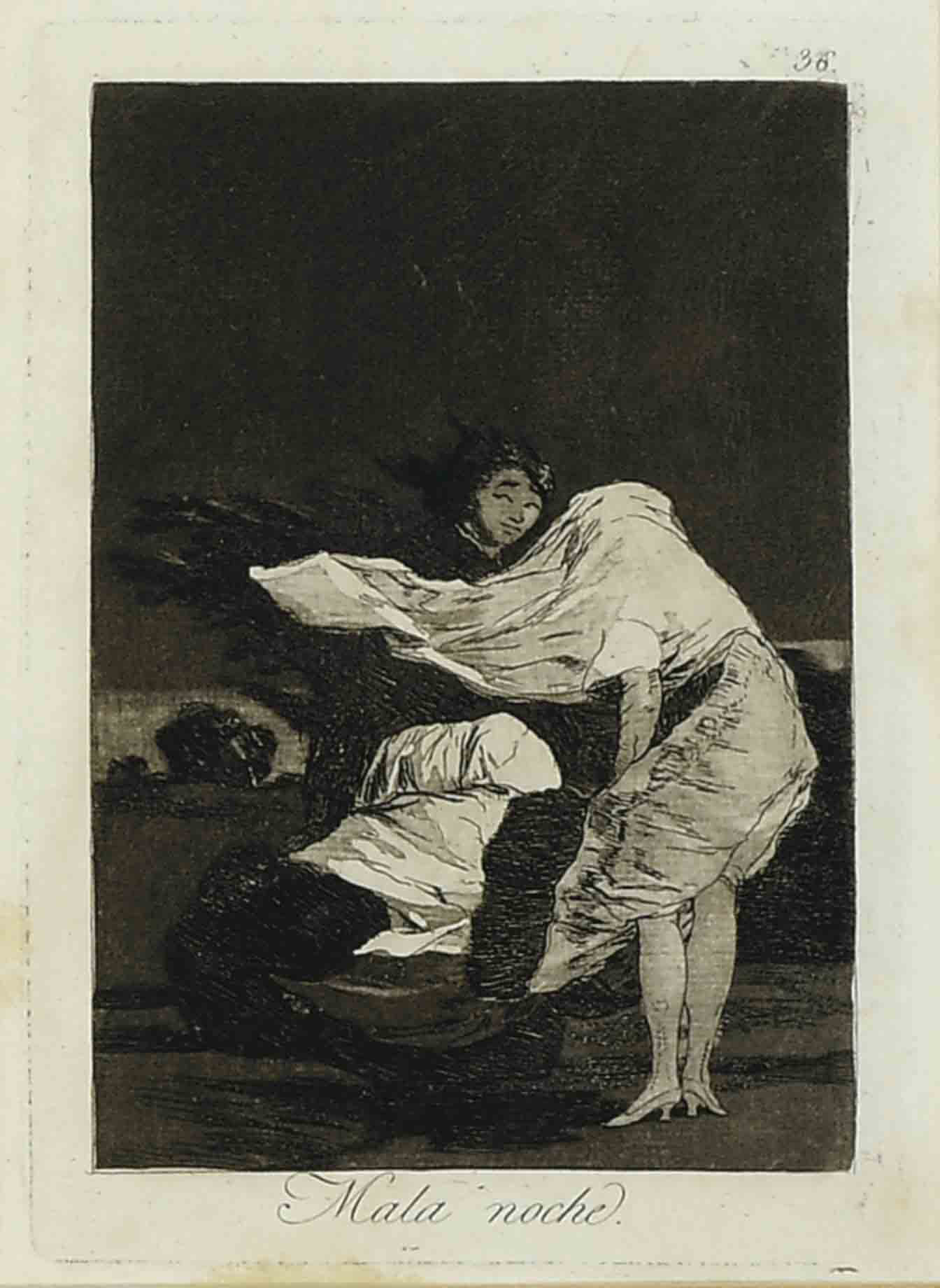 Francisco Goya — Мала Ноче из "Лос Капричос" (Харрис, 71)