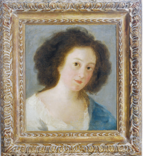 Francisco Goya — Голова женщины, традиционно именуемой герцогиней Альба