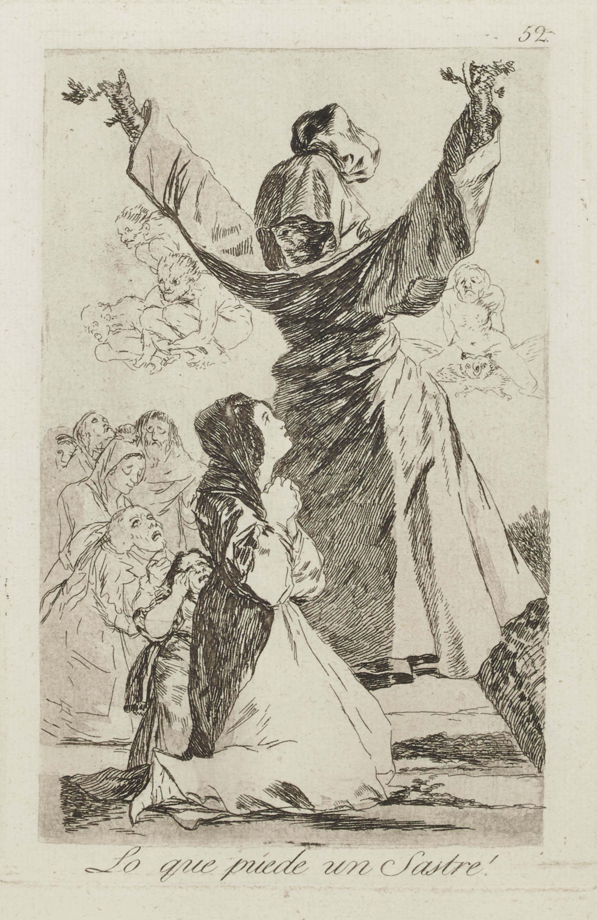 Francisco Goya — Что ждет нас в будущем (План 52-го выпуска журнала "Капричос") (Харрис, 87)
